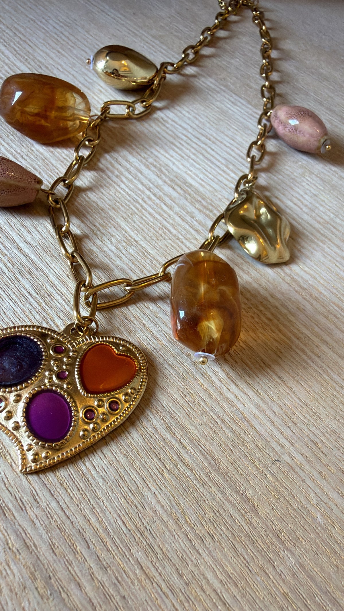 Collier Cœur Color