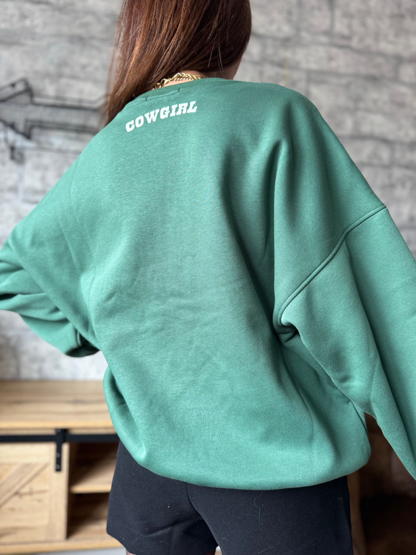 Sweat Santiag Vert