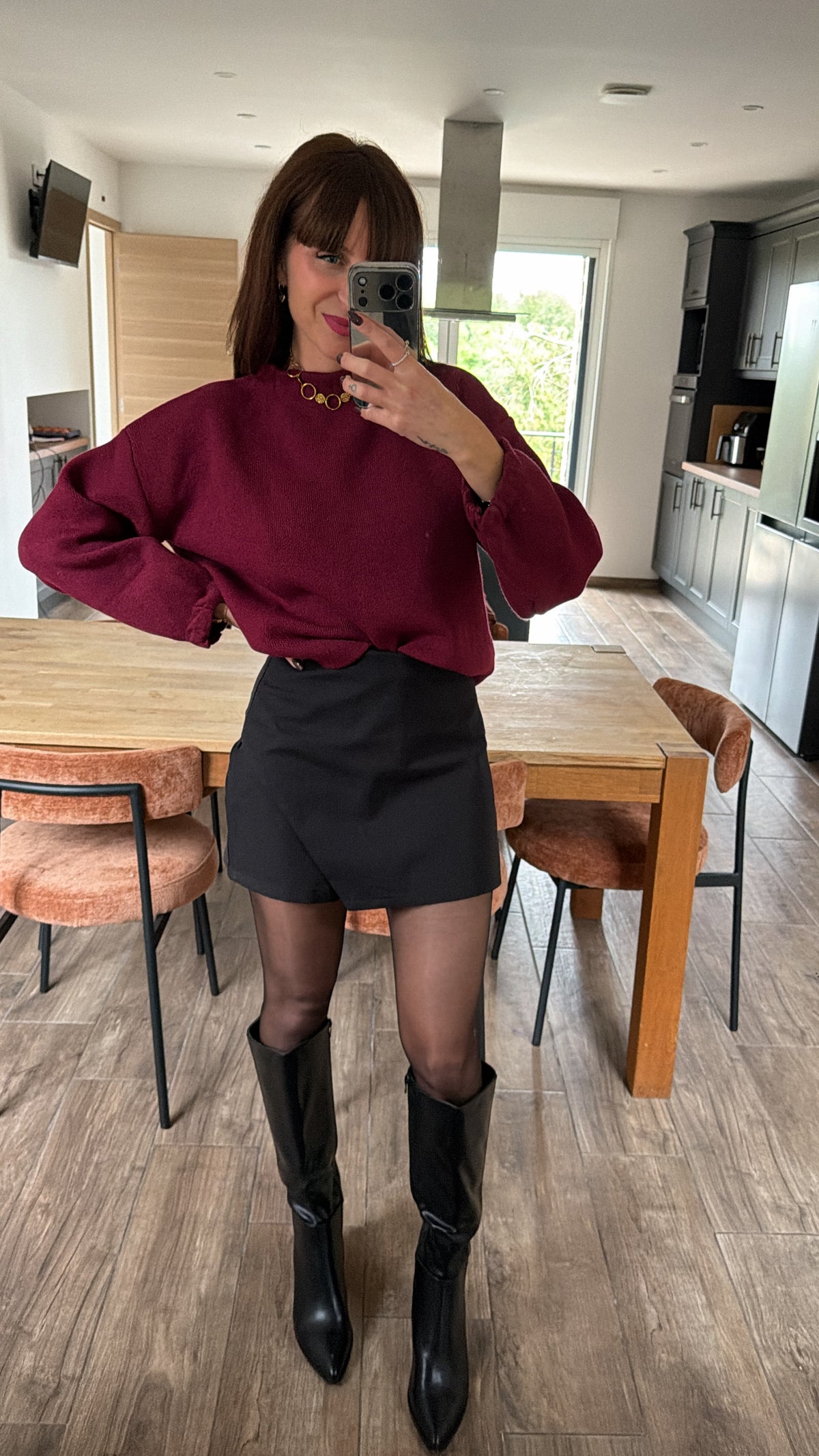 Pull Léo Bordeaux