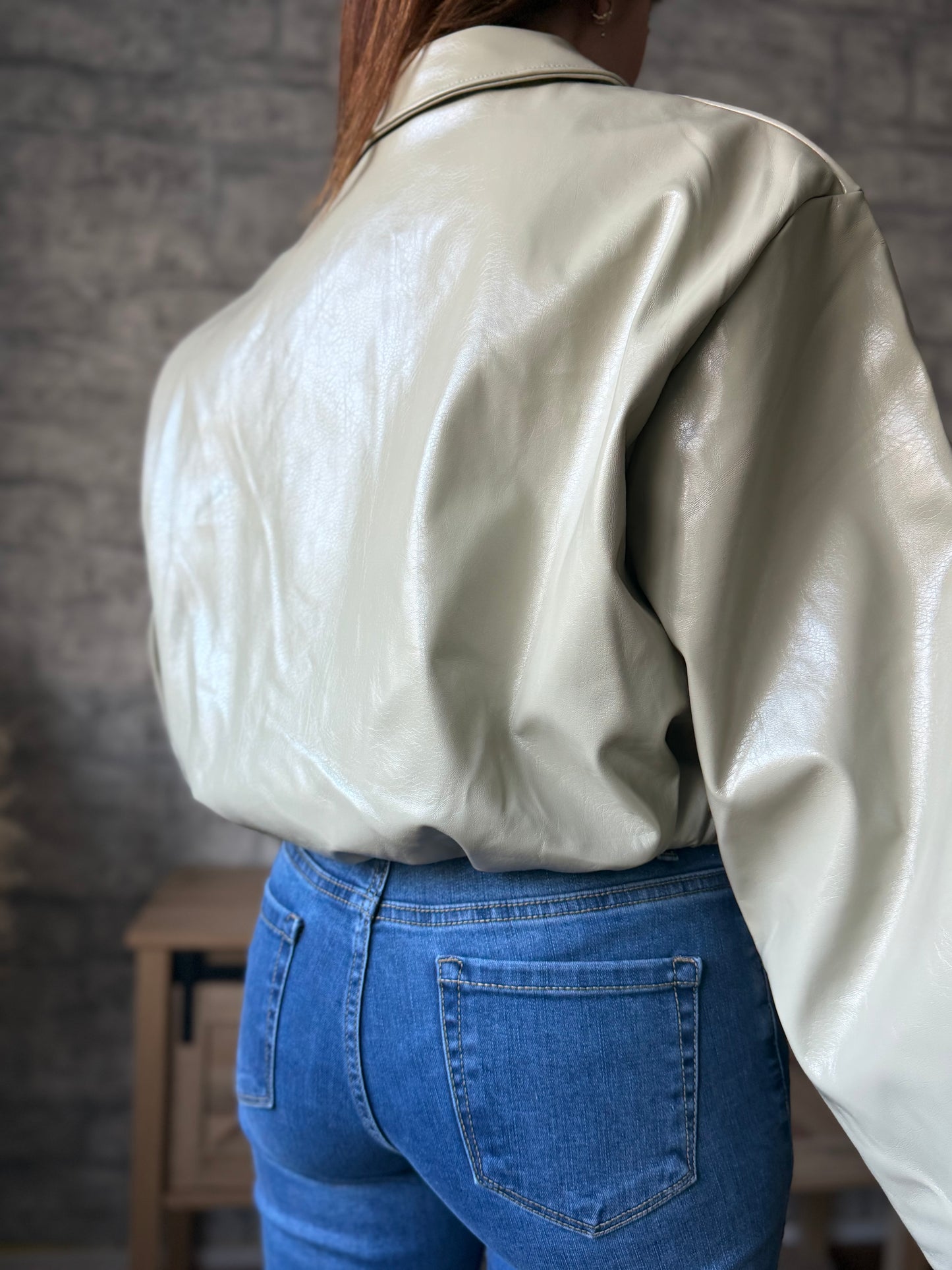 Veste Zazou Vert Sauge