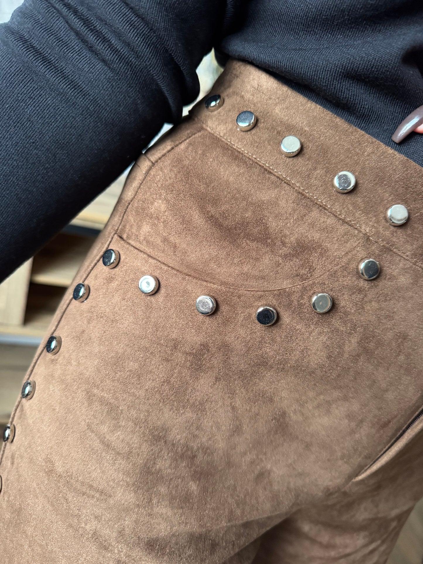 Short Suédine Clou (taille 34)