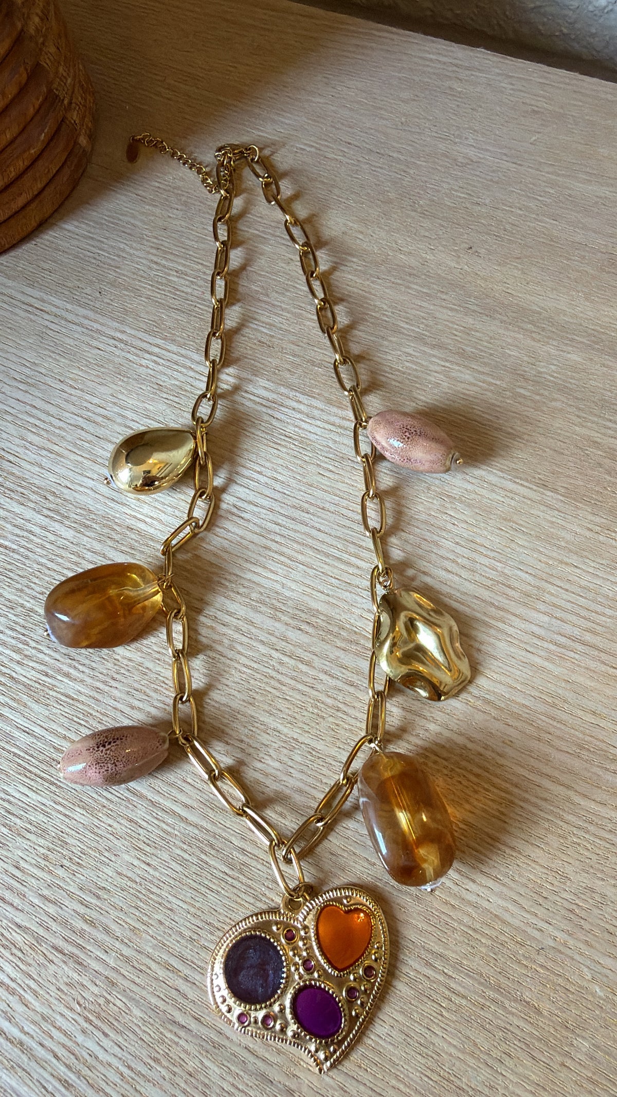 Collier Cœur Color