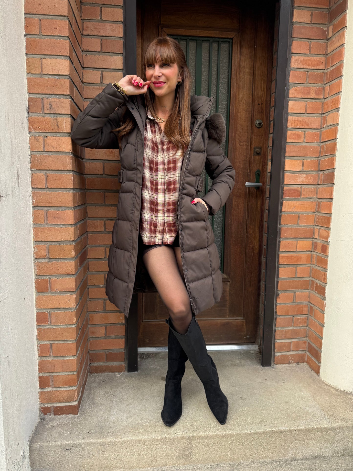 Doudoune Middle Chocolat