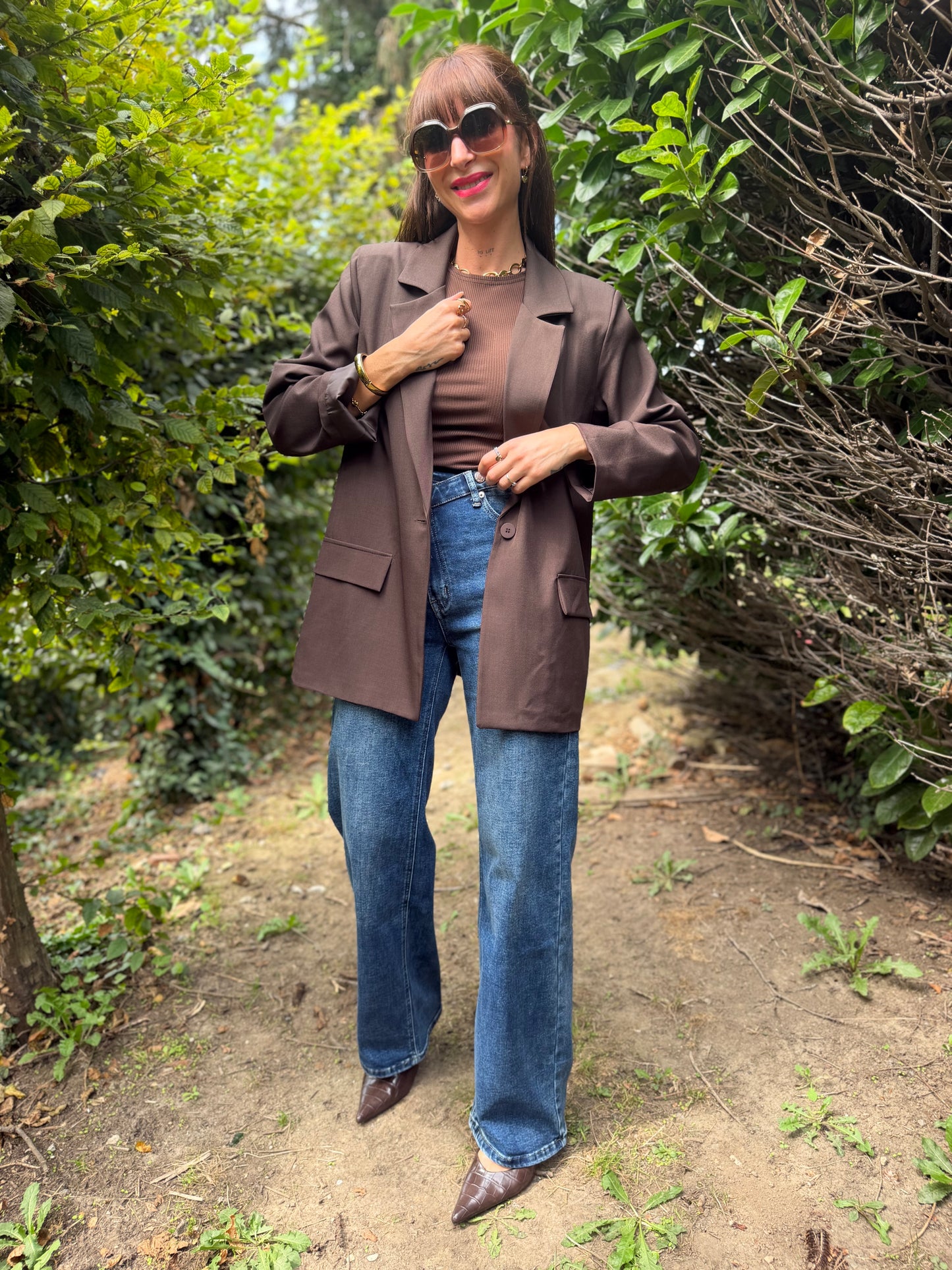 Blazer Michel Chocolat