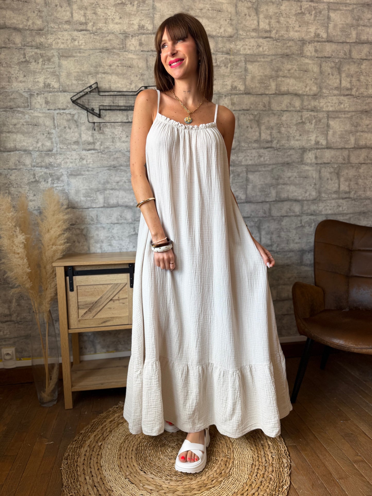Robe Aimée Beige