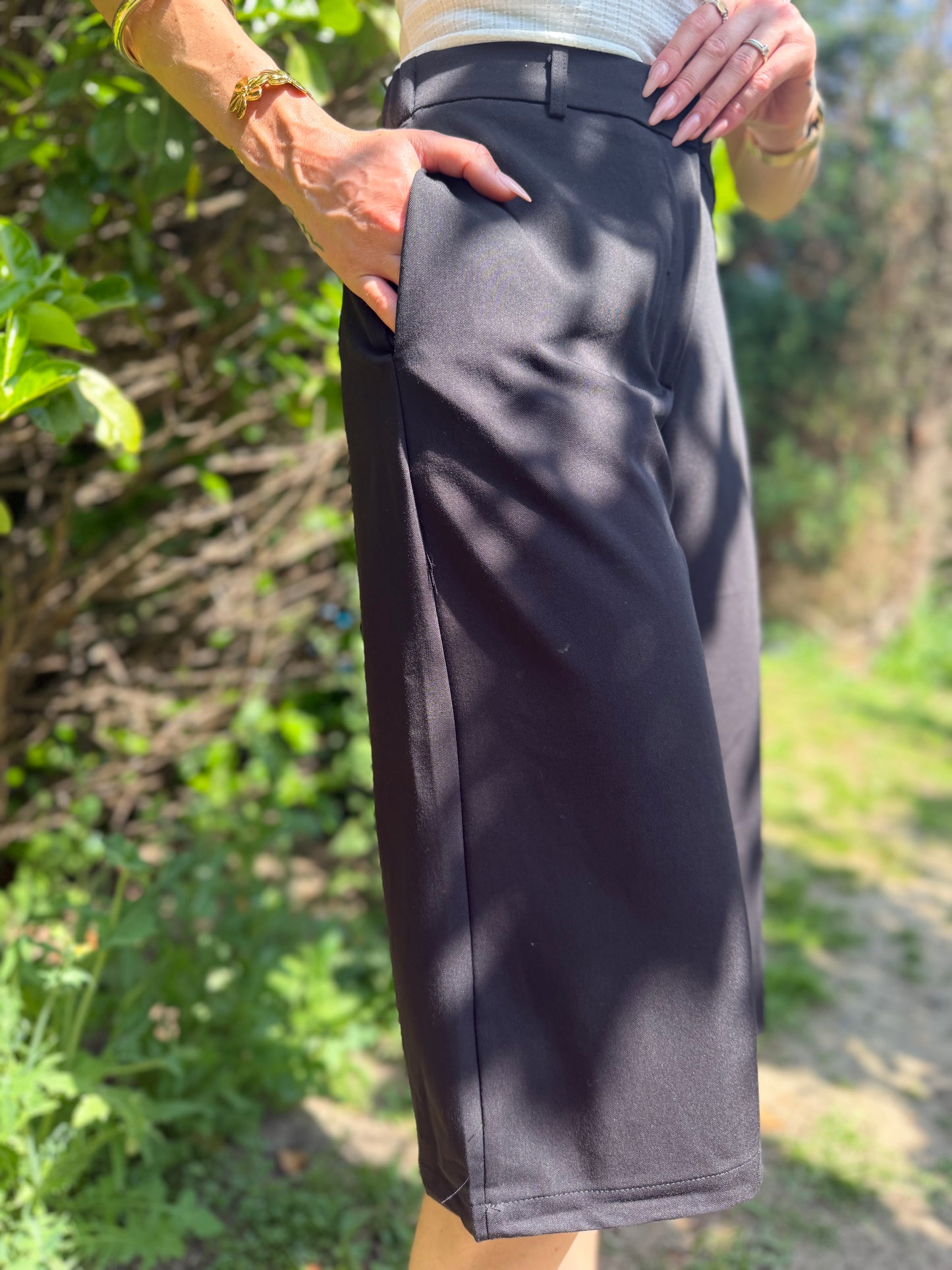 Bermuda Tailleur Arnold Noir