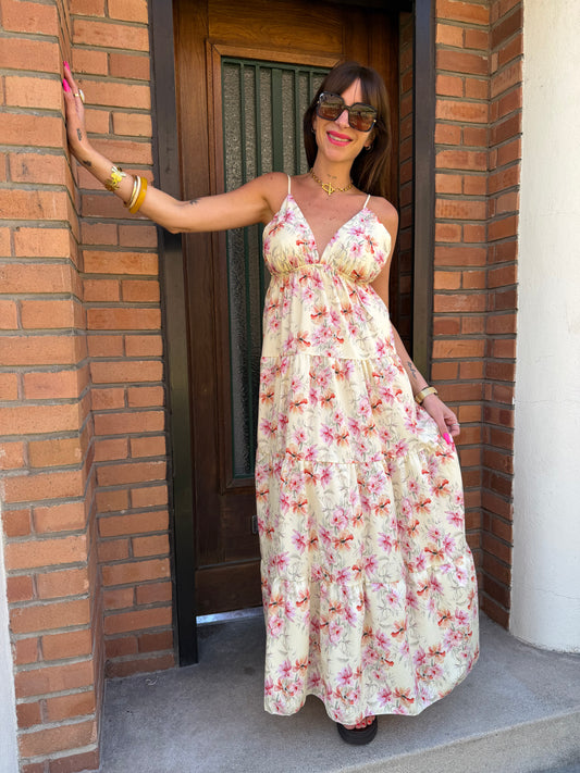 Robe Coquette Jaune