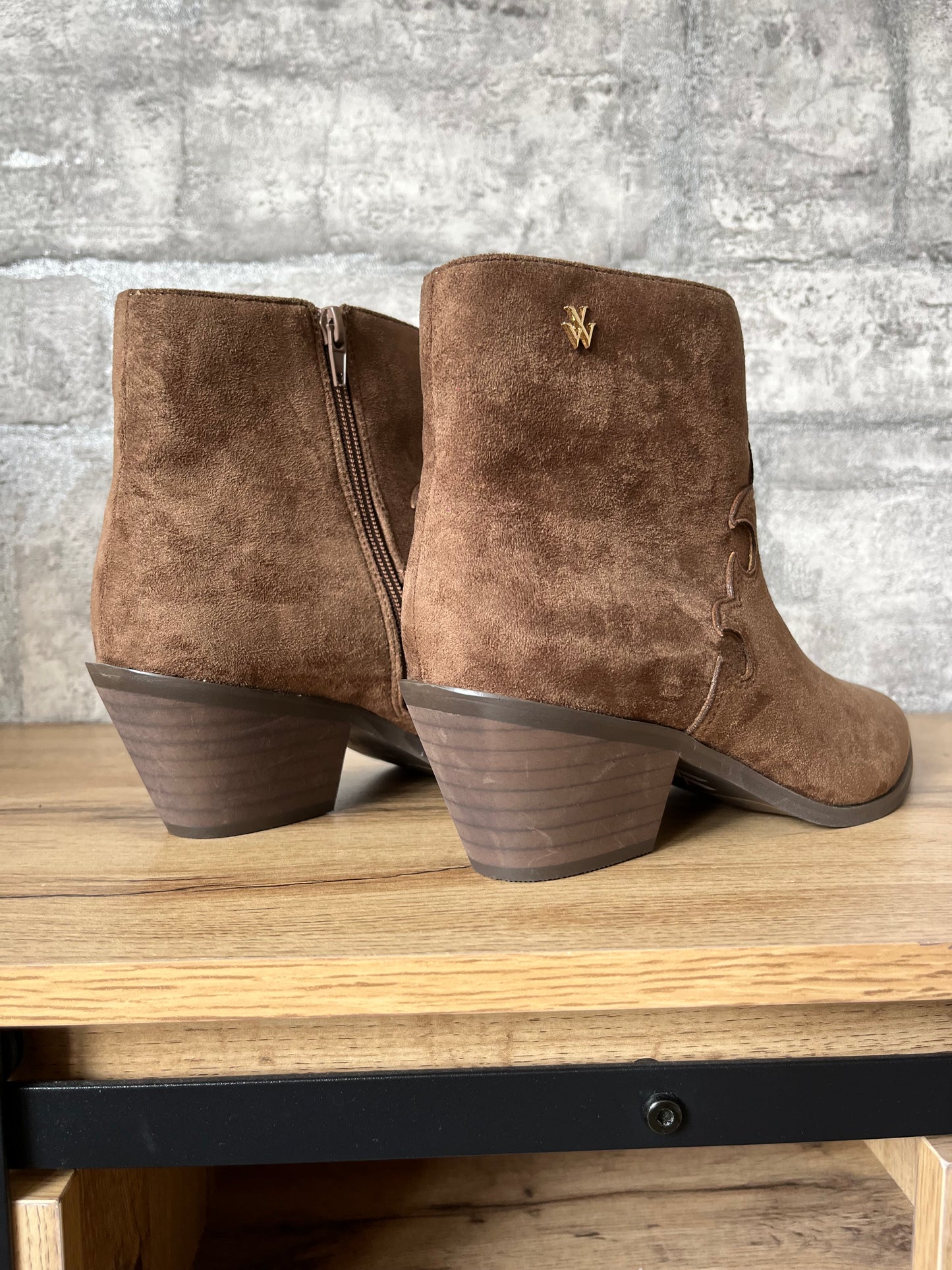 Boots Vanessa Wu MARISSA CAFE ( Taille 41 )