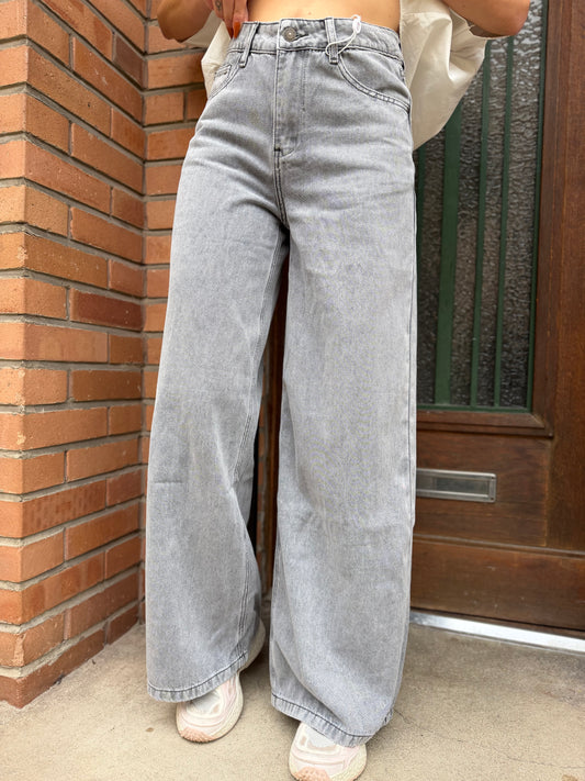 Jean’s Wide Gris Souris