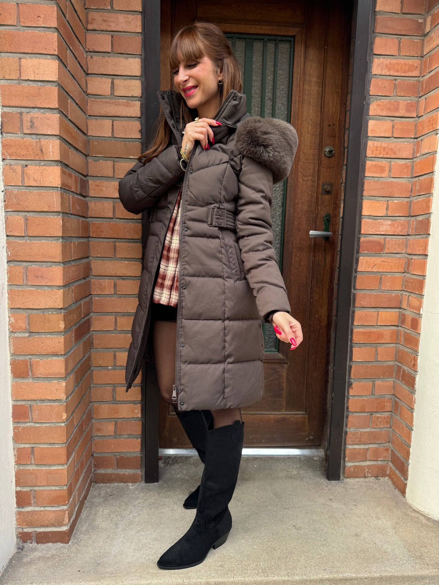 Doudoune Middle Chocolat