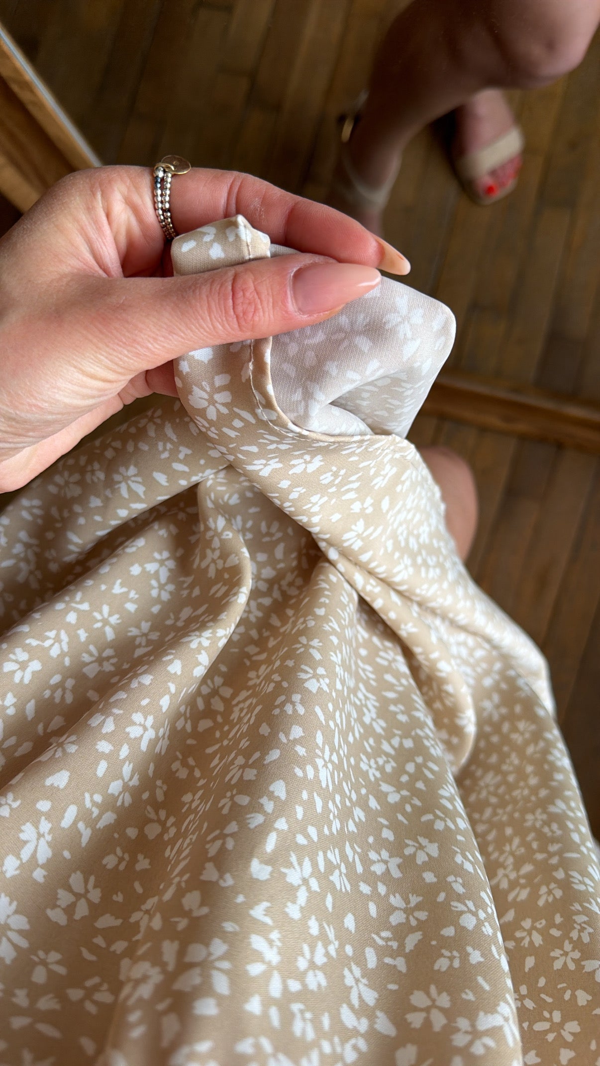 Robe Laly Beige