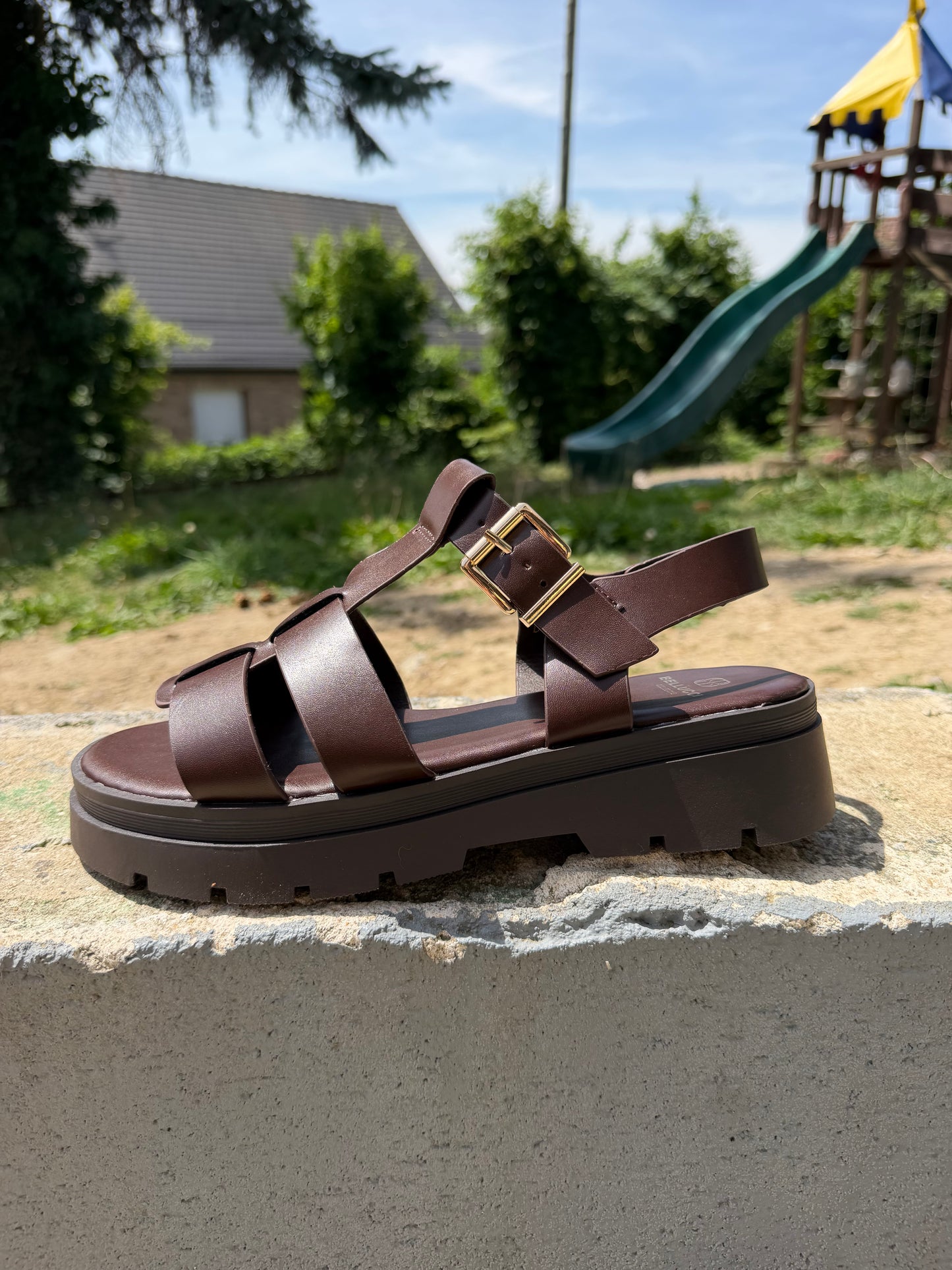 Sandales Abby Chocolat