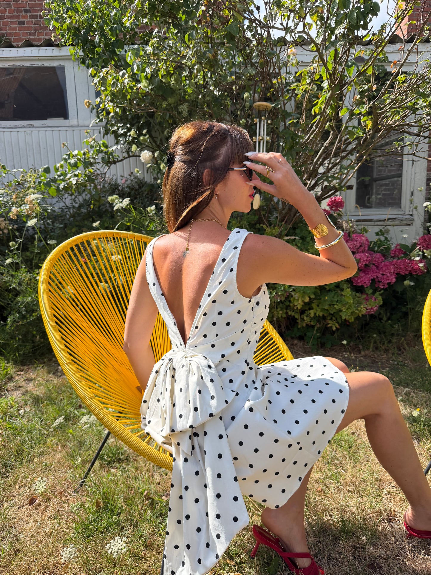 Robe Babydoll Pois