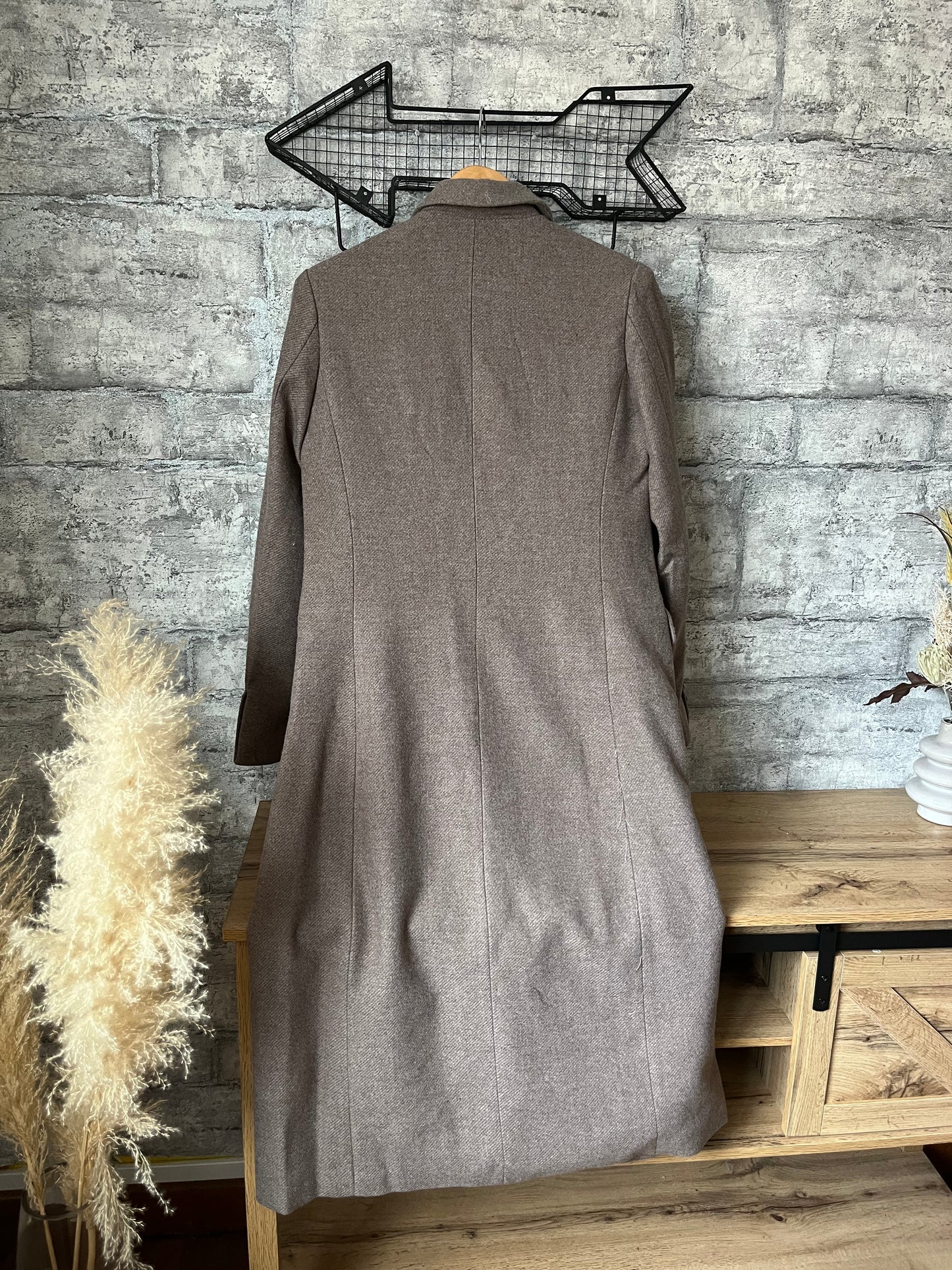 Manteau Lainage Taupe