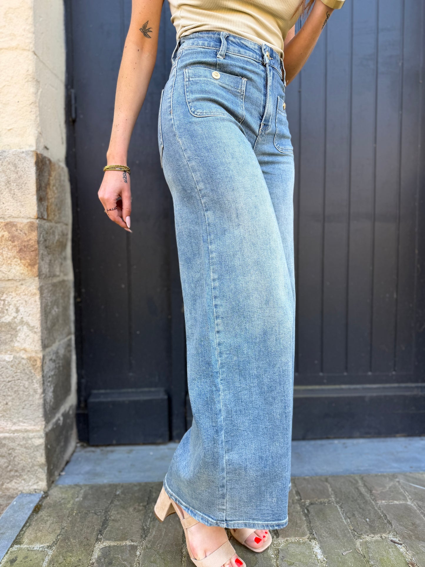 Jean's Wide Poche Vintage