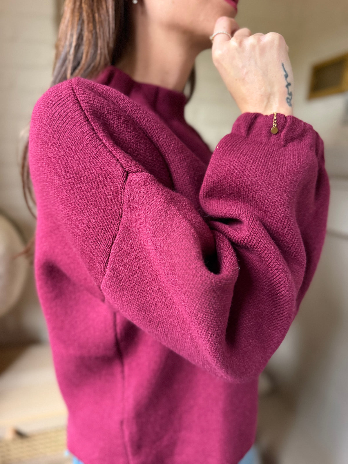 Pull Léo Bordeaux