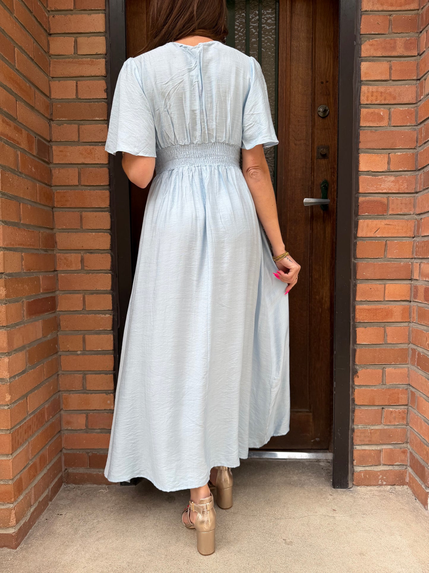 Robe Adèle Bleu Ciel