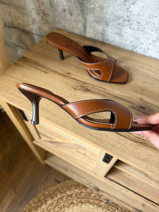 Mules Kamy Marron
