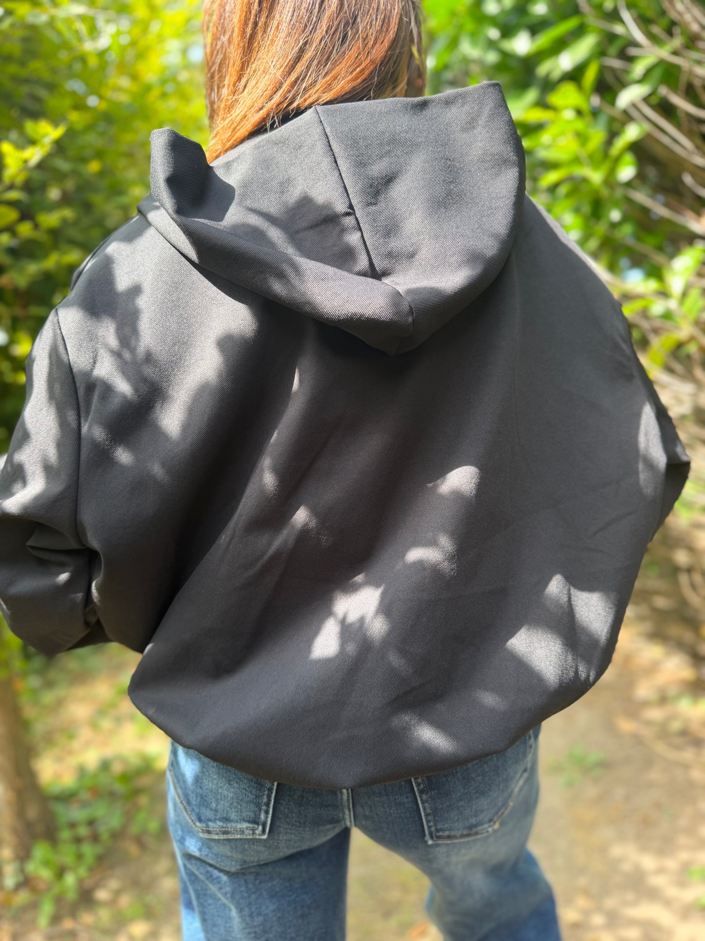 Veste Capuche Noir