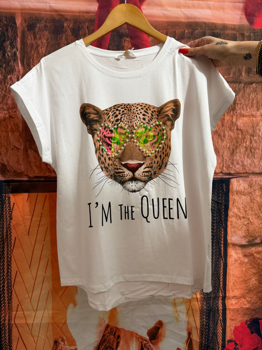 T-Shirt Tigre Perle