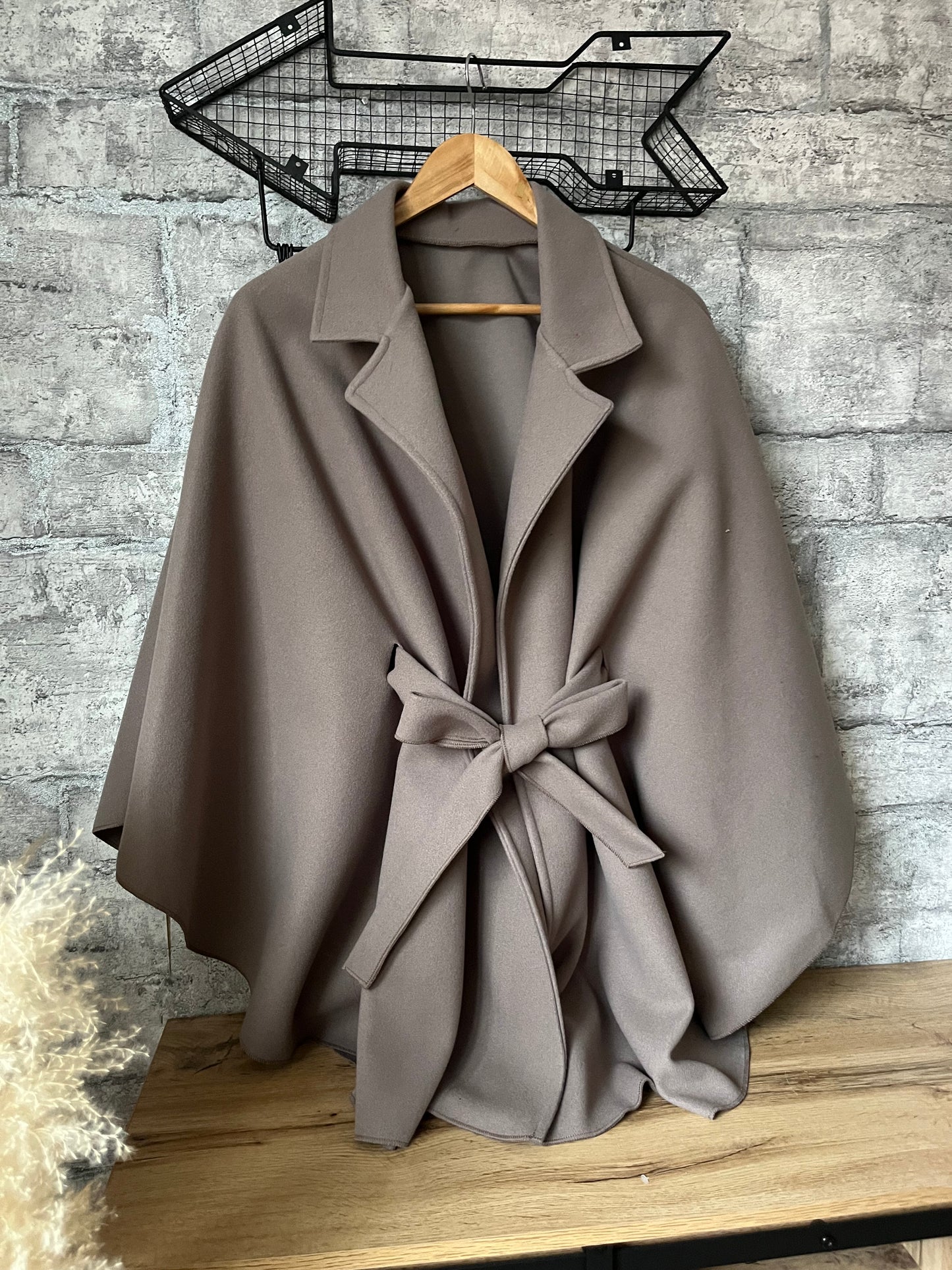 Veste Cape Taupe