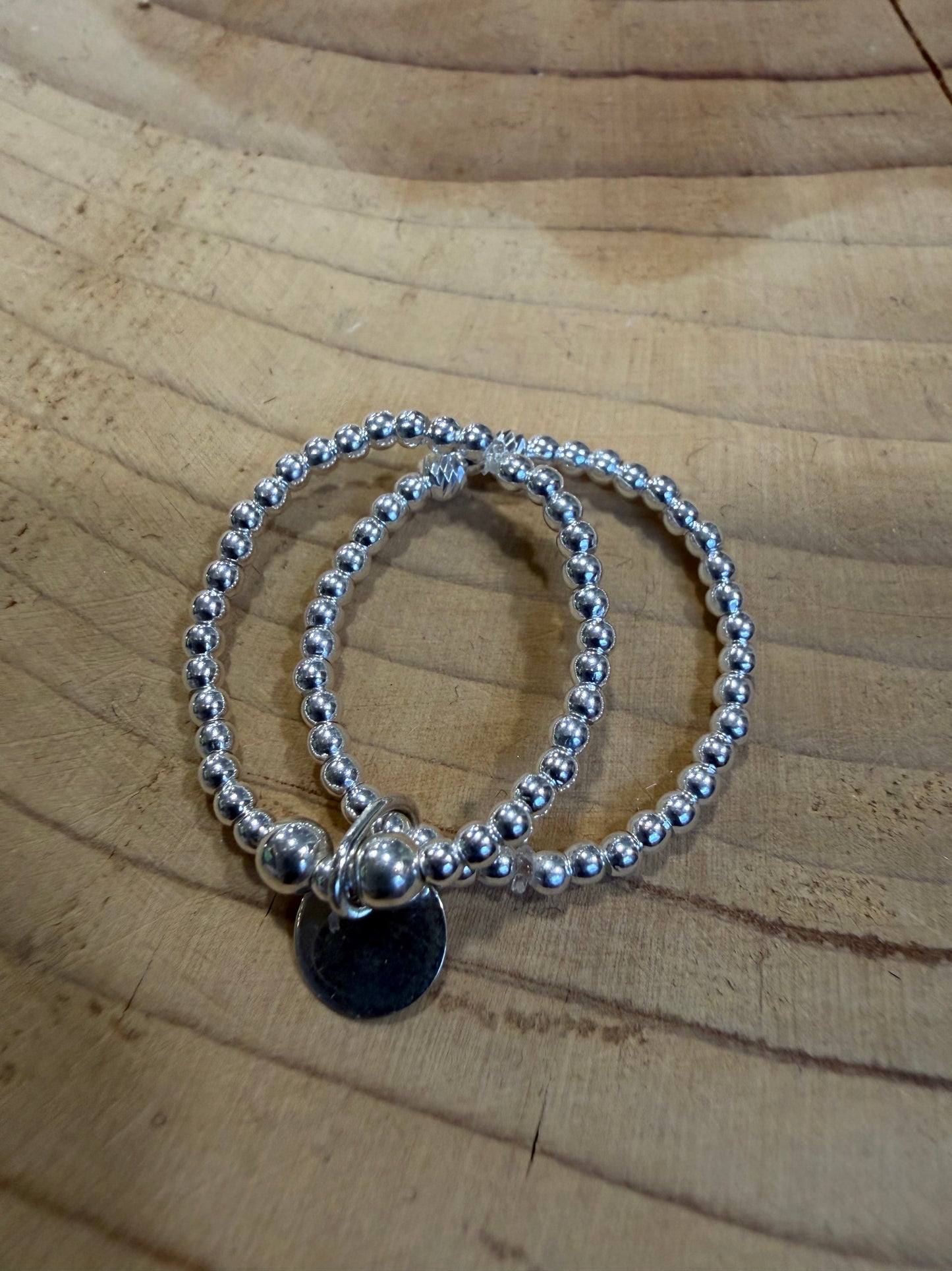 Bague Double Argent Pampille