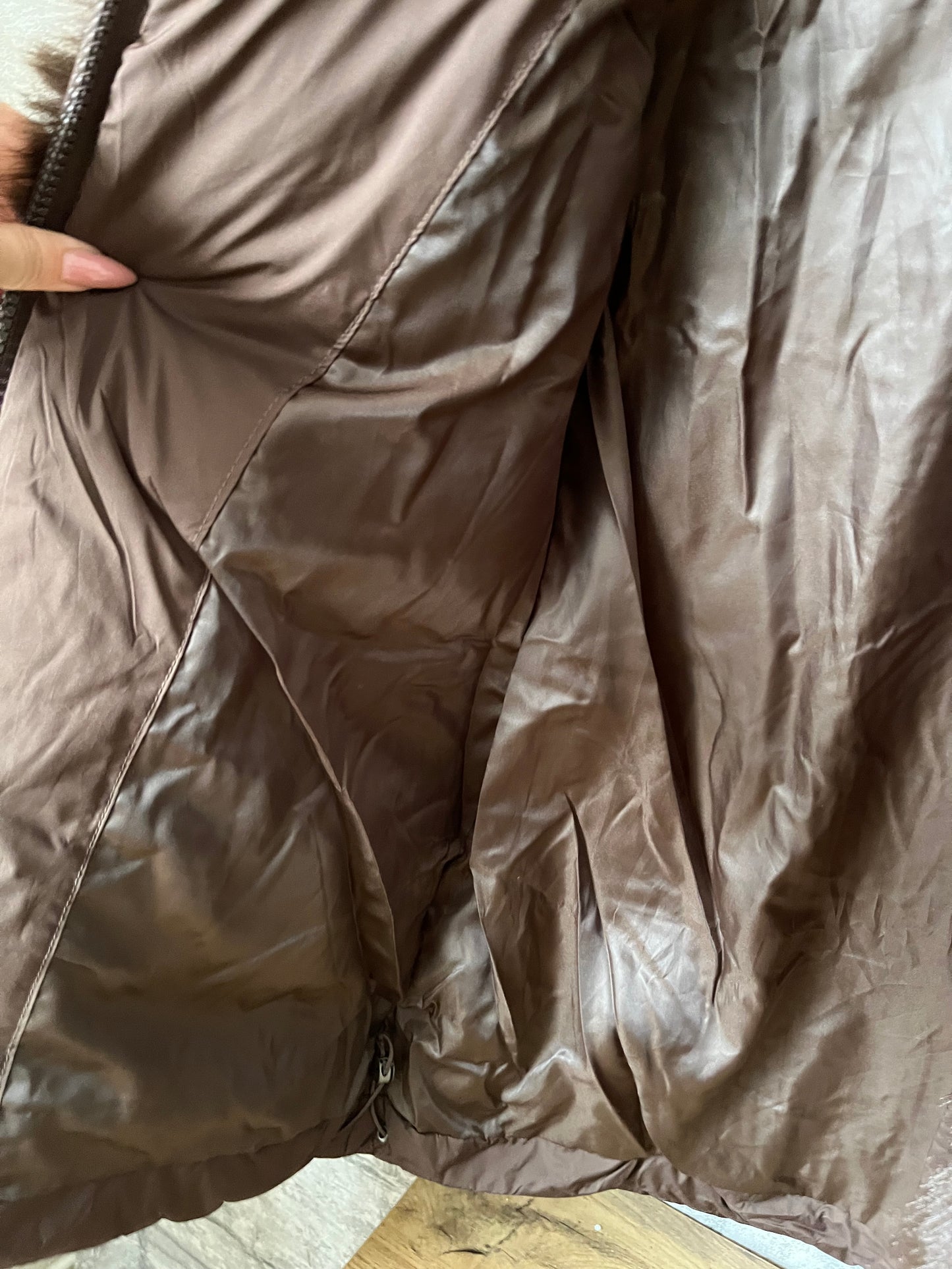 Doudoune Paloma Chocolat  (fourrure amovible)