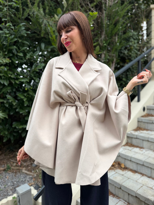 Manteau Cape Écru