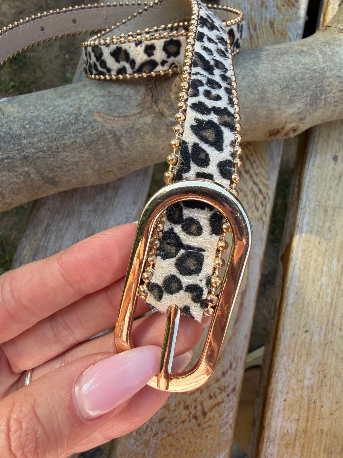 Ceinture Léopard