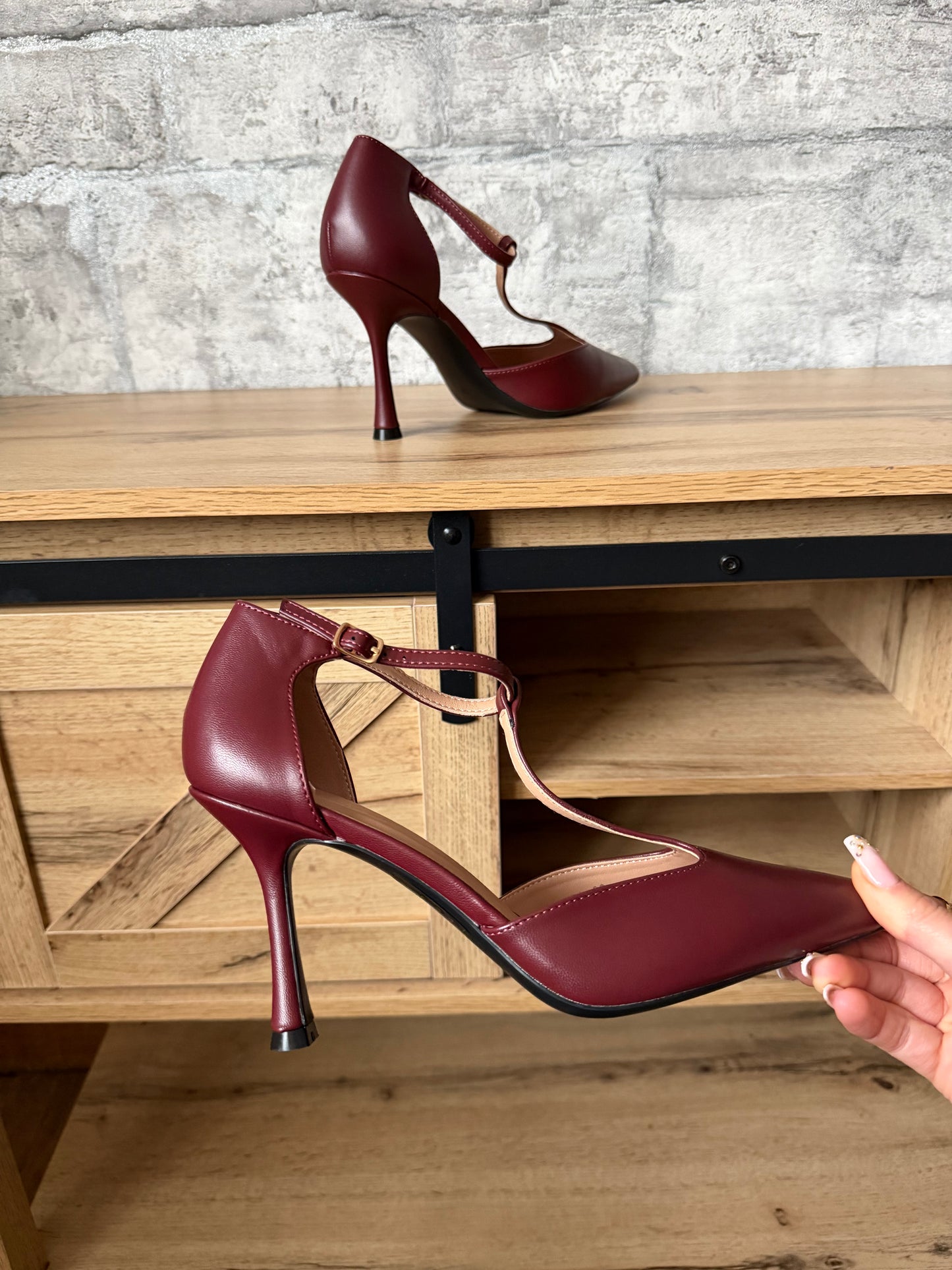 Escarpins Julia Bordeaux