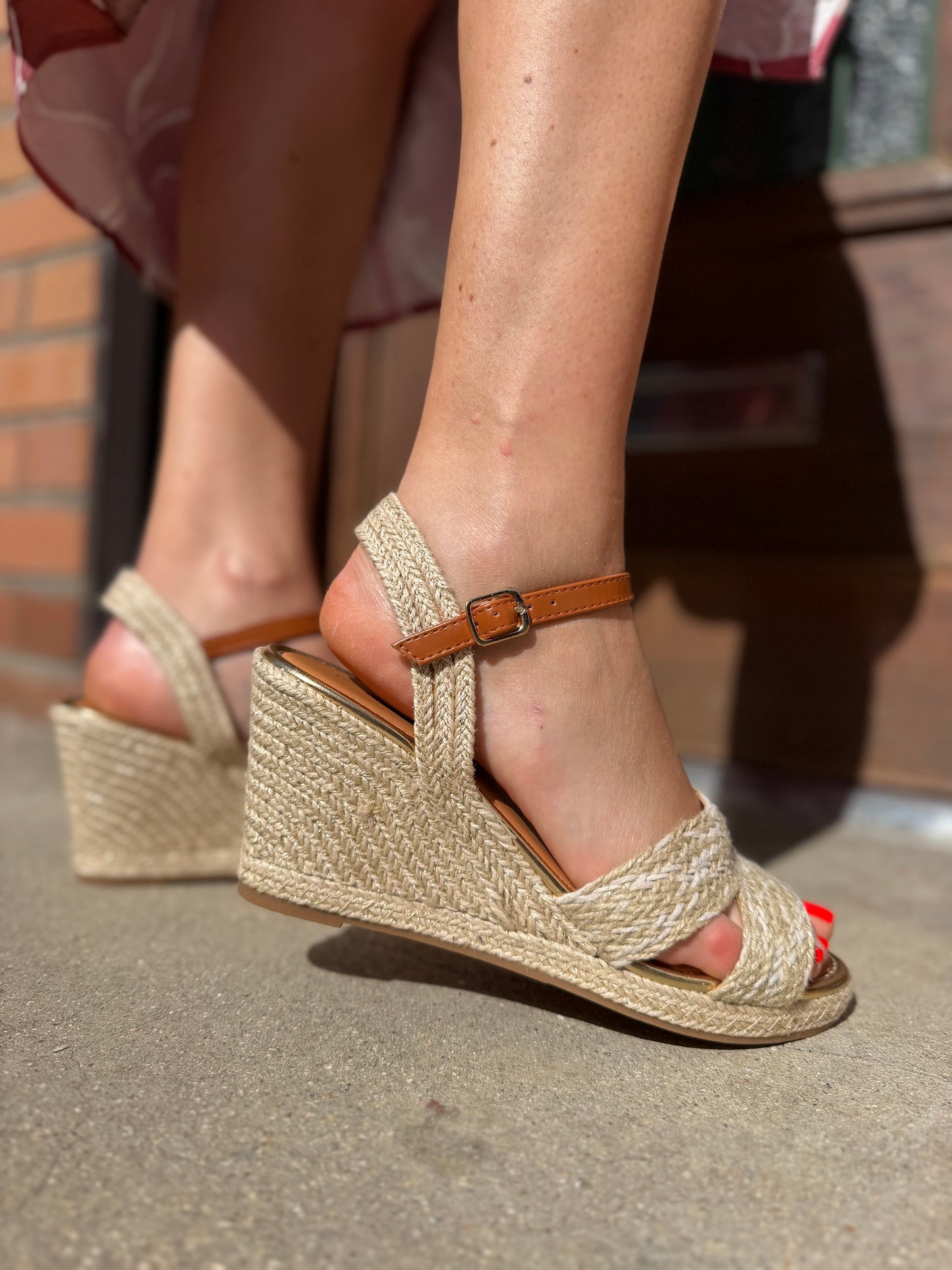 Sandales Compensées