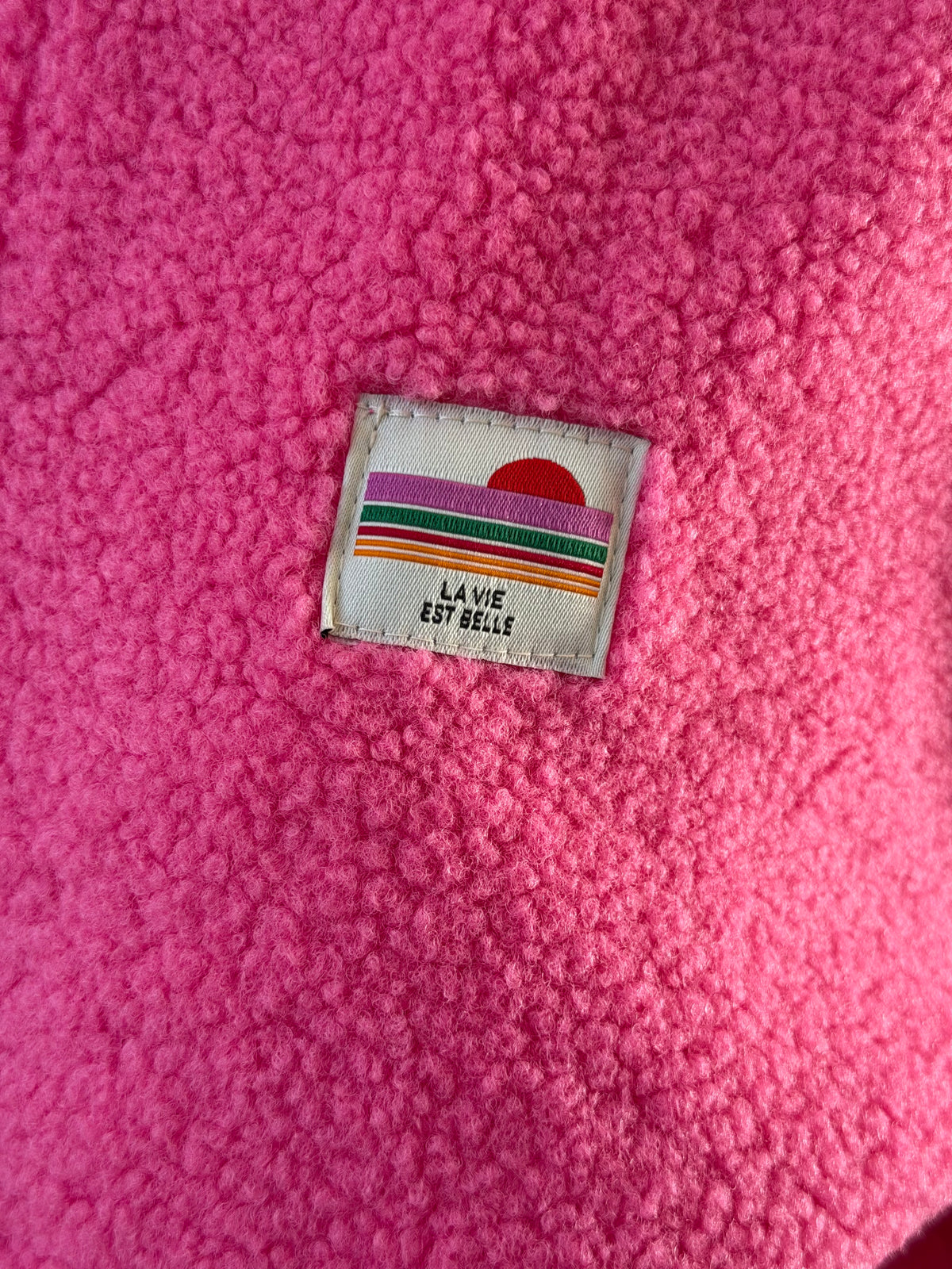 Veste Teddy Rose