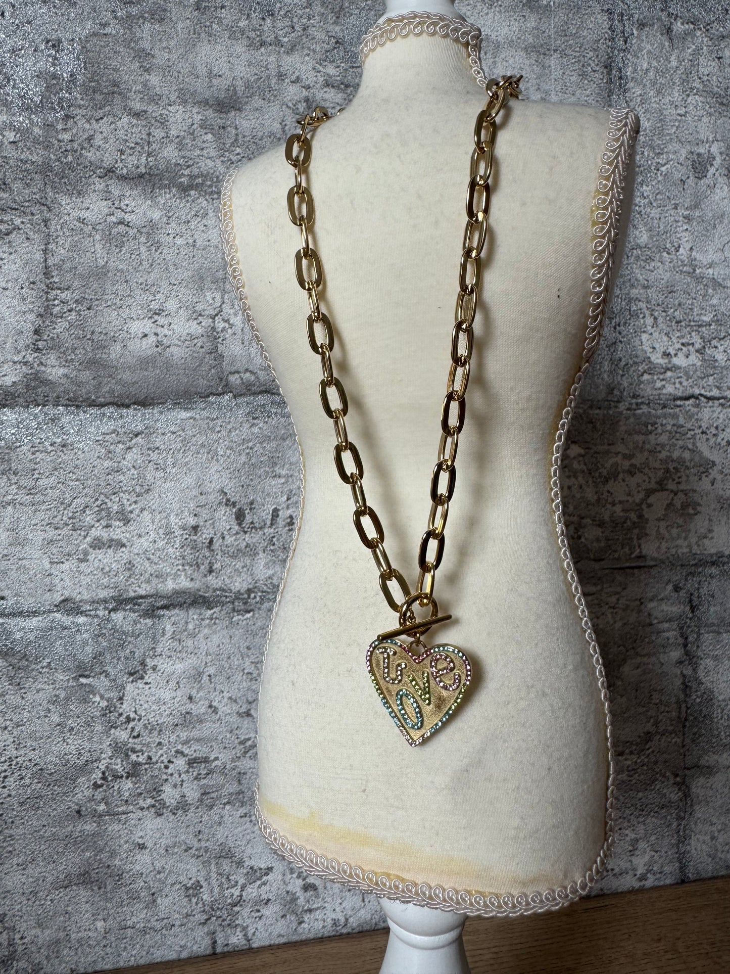 Collier Cœur Love