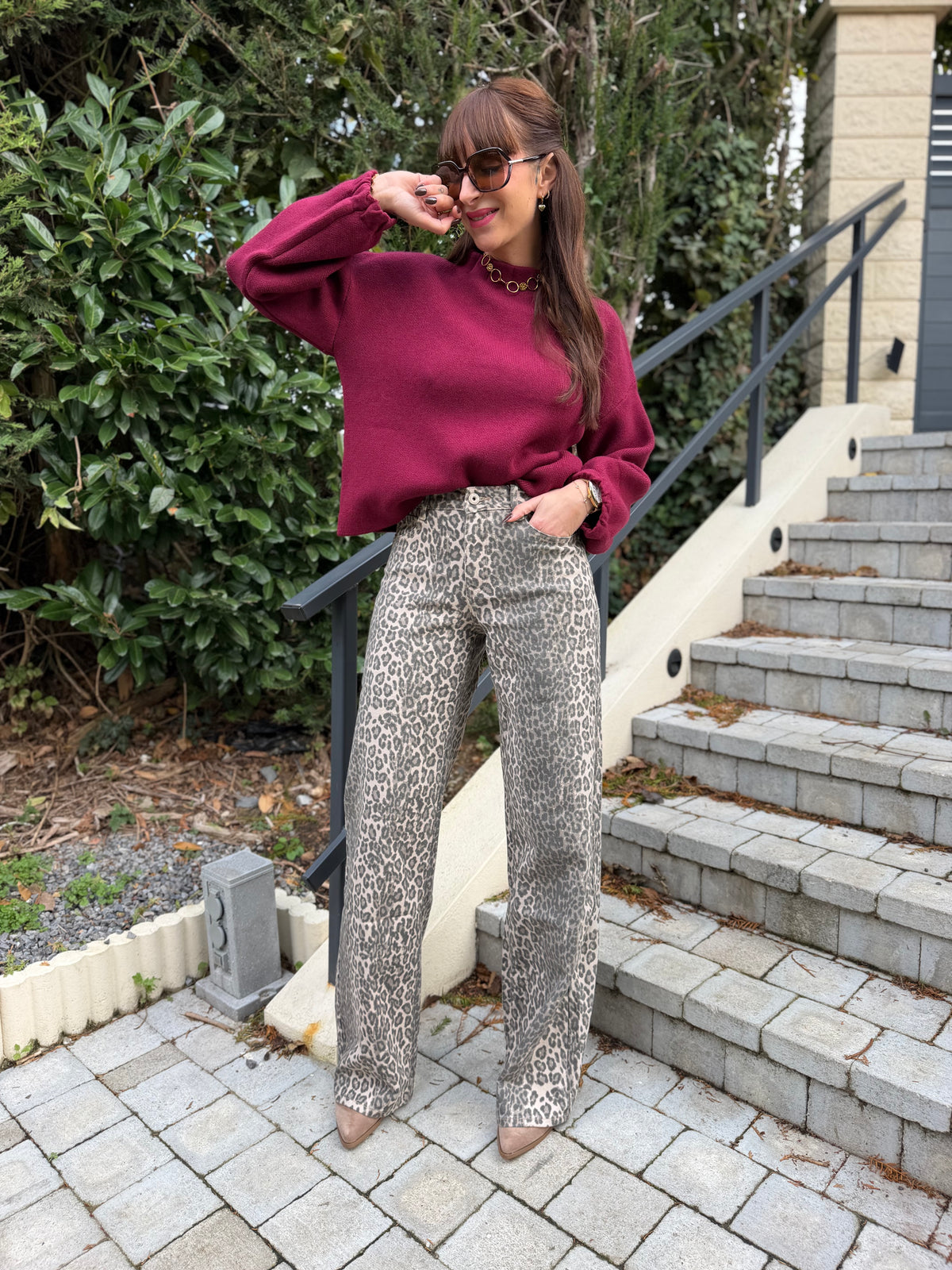 Jean’s Extra Long Leopard