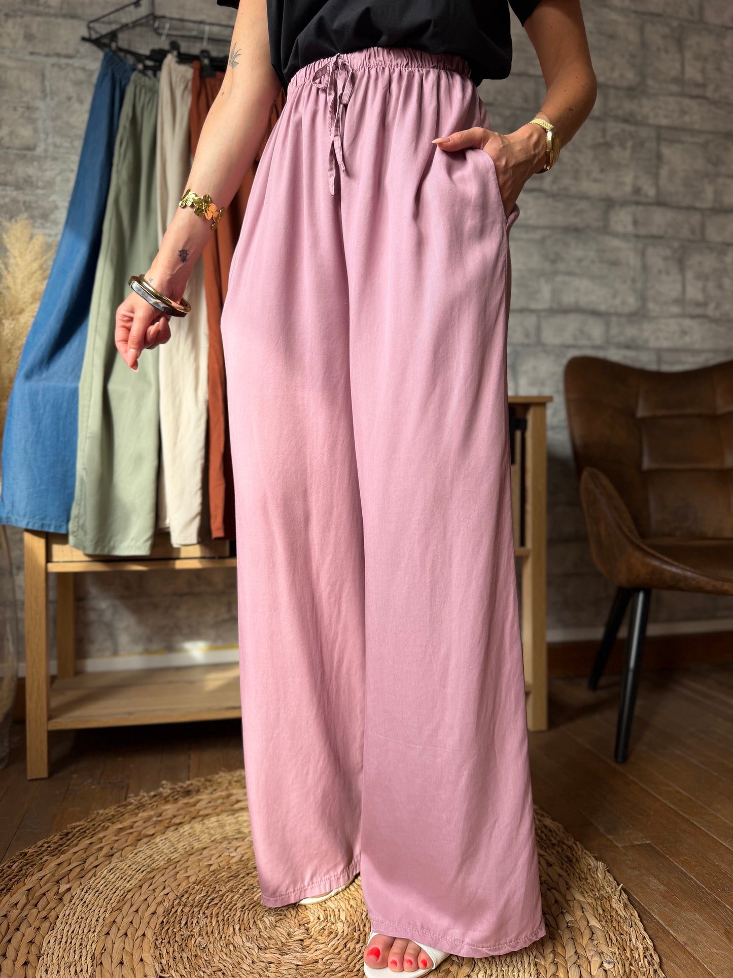 Pantalon Lyocell