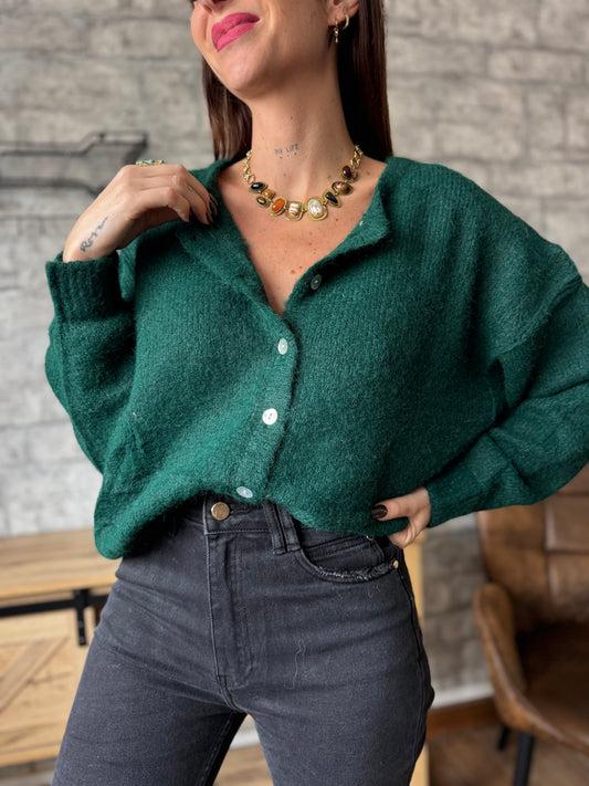 Gilet Elliot Vert Sapin