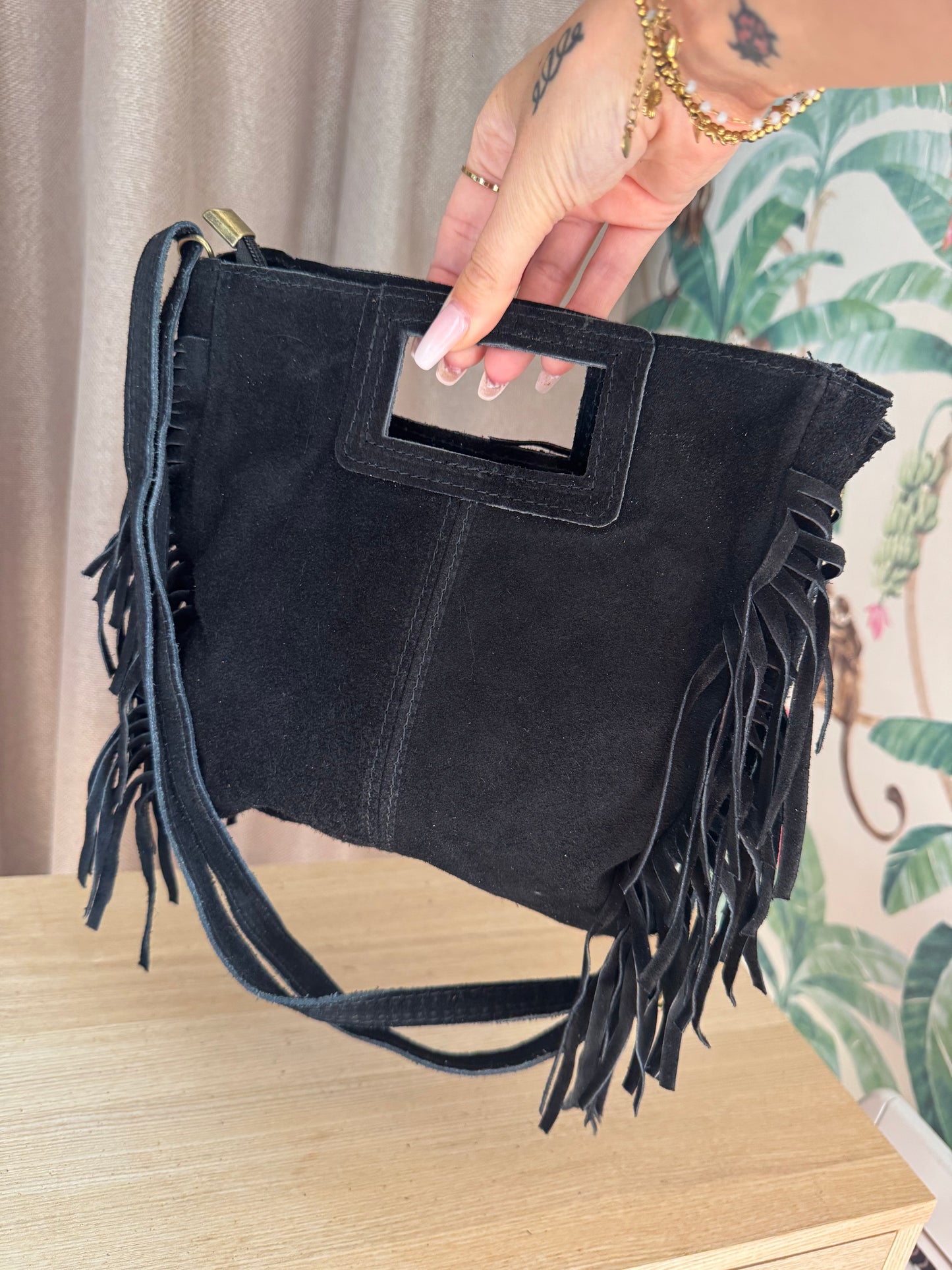 Sac Frange Noir