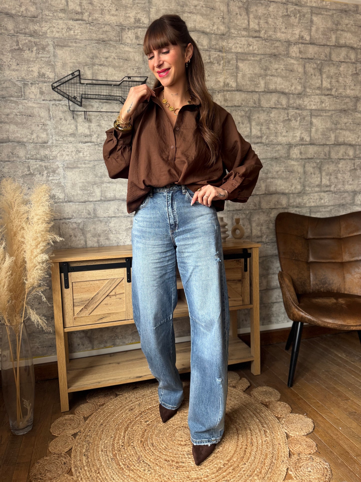 Blouse Boule Chocolat