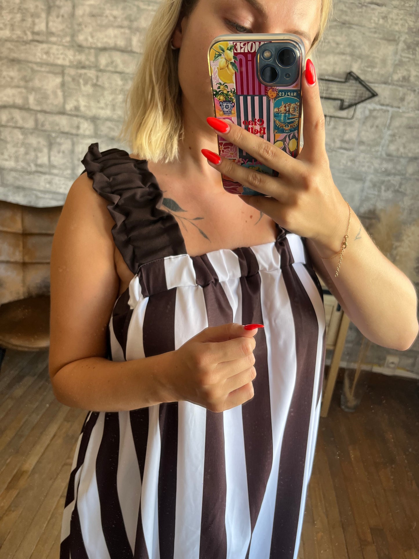 Robe Clémence Chocolat