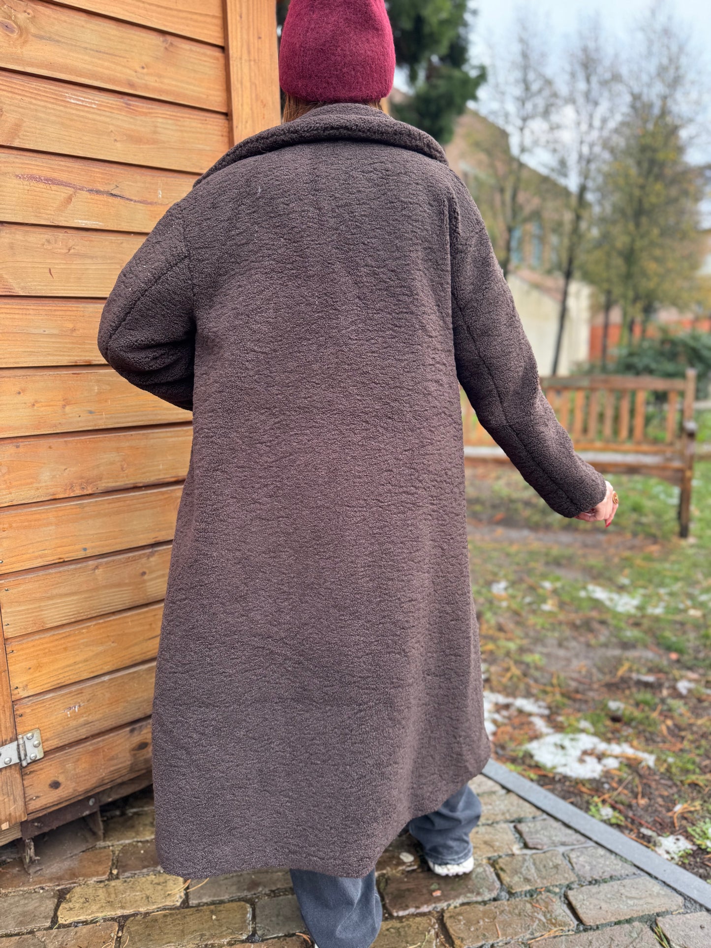 Manteau Scotland Chocolat