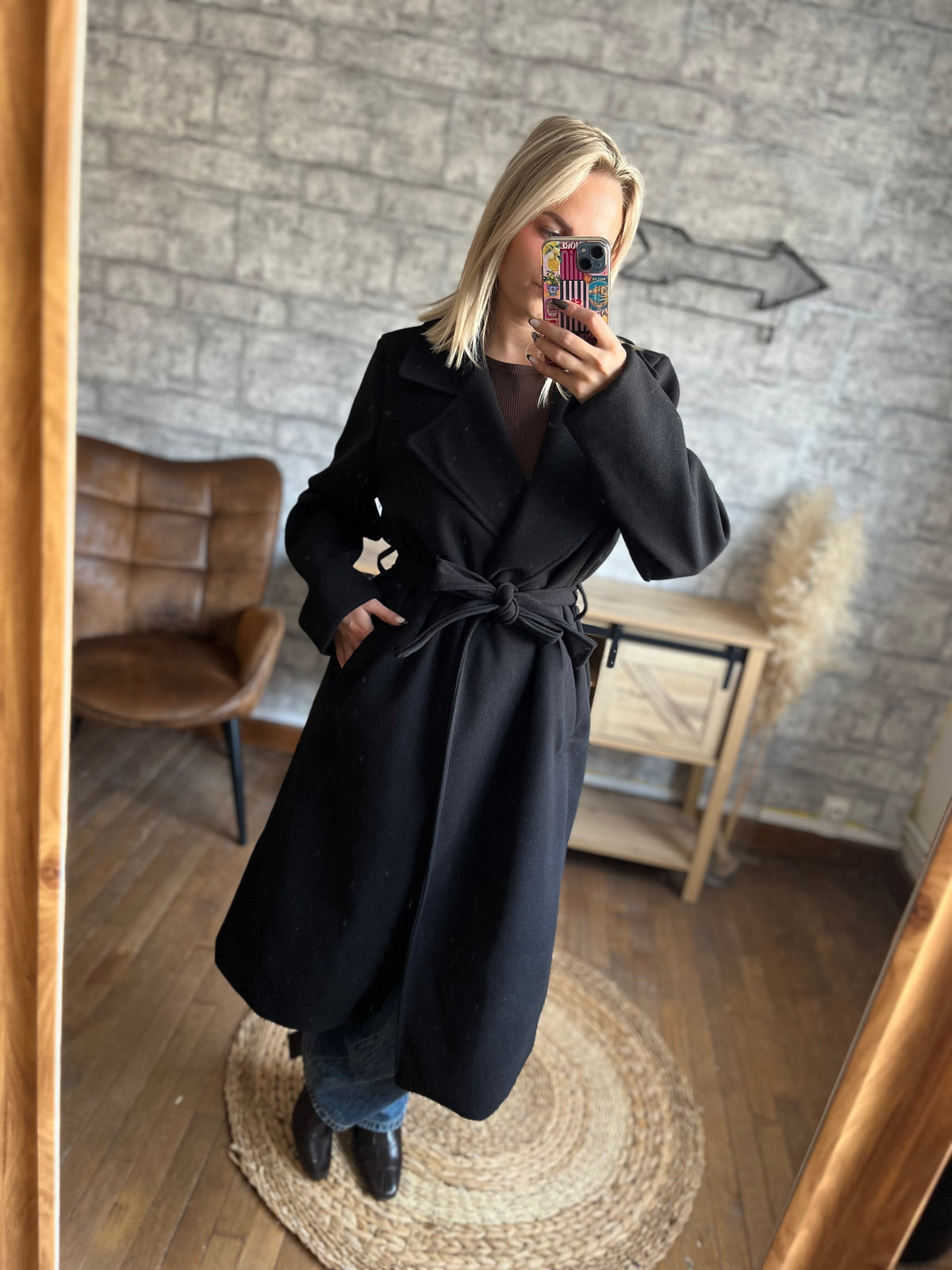 Trench Antony Noir