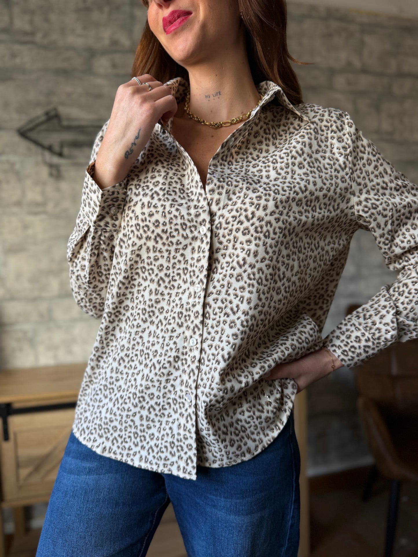 Chemise Léopard