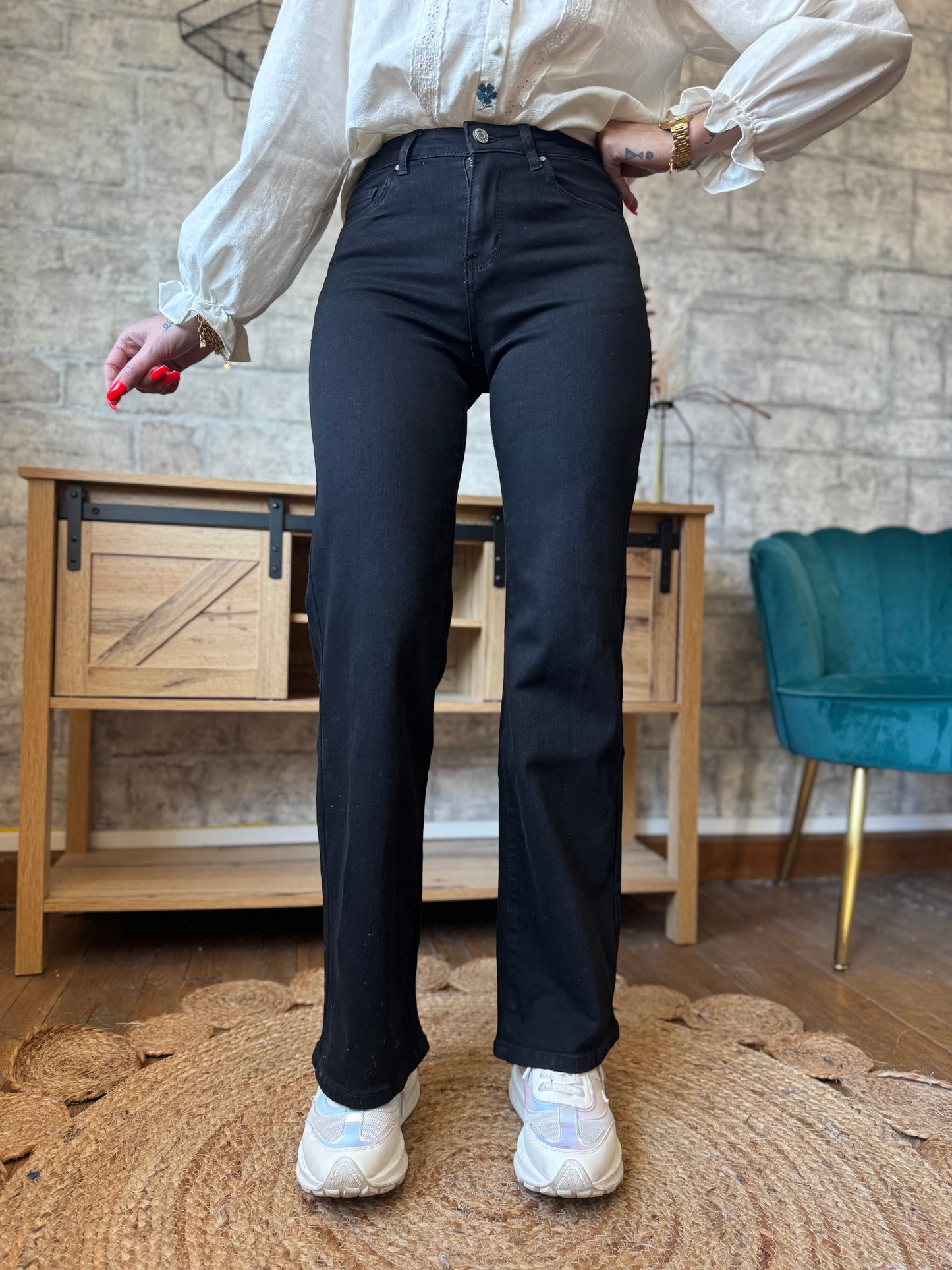 Jean's Bootcut Noir New