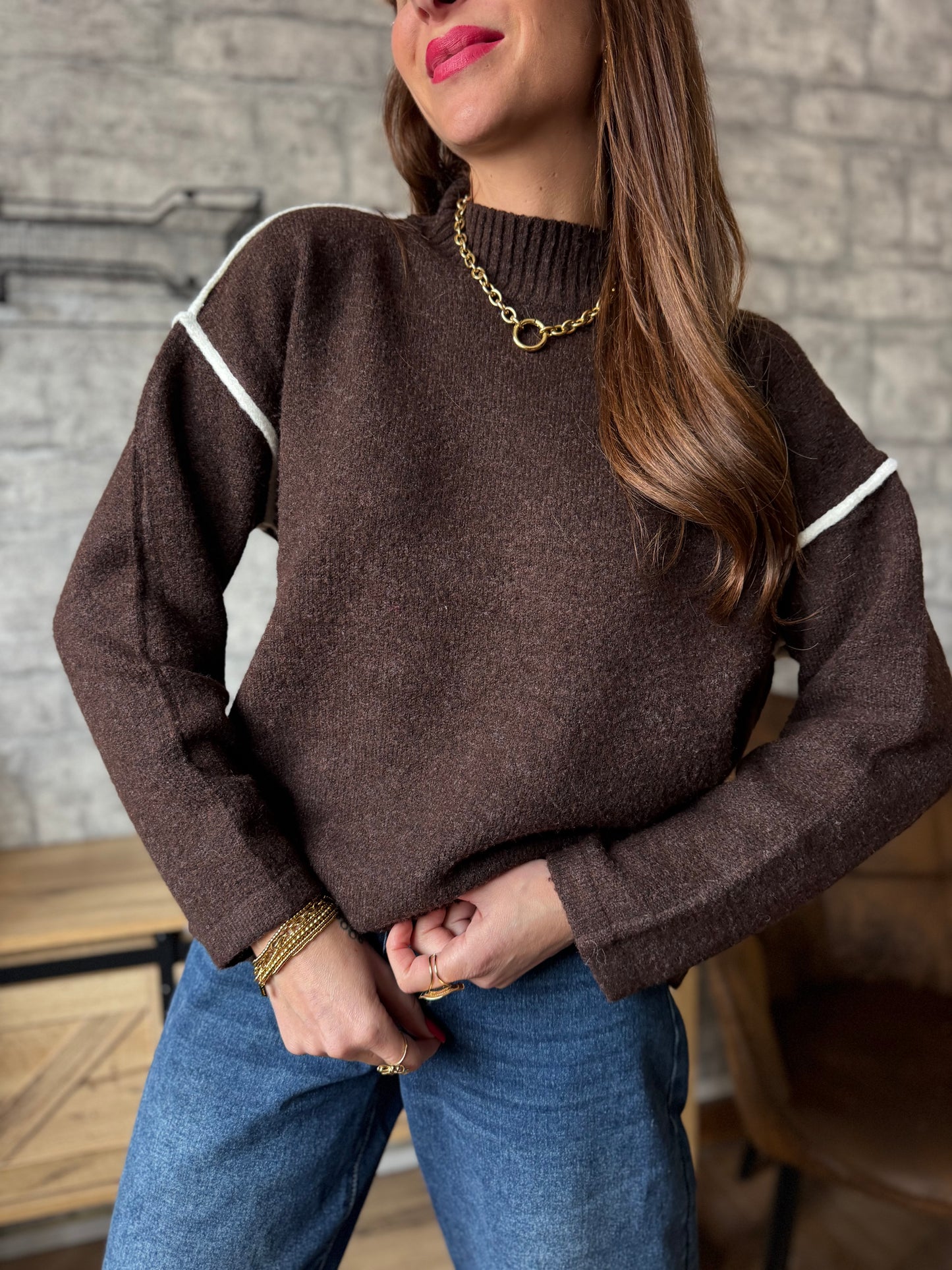 Pull Atik Chocolat