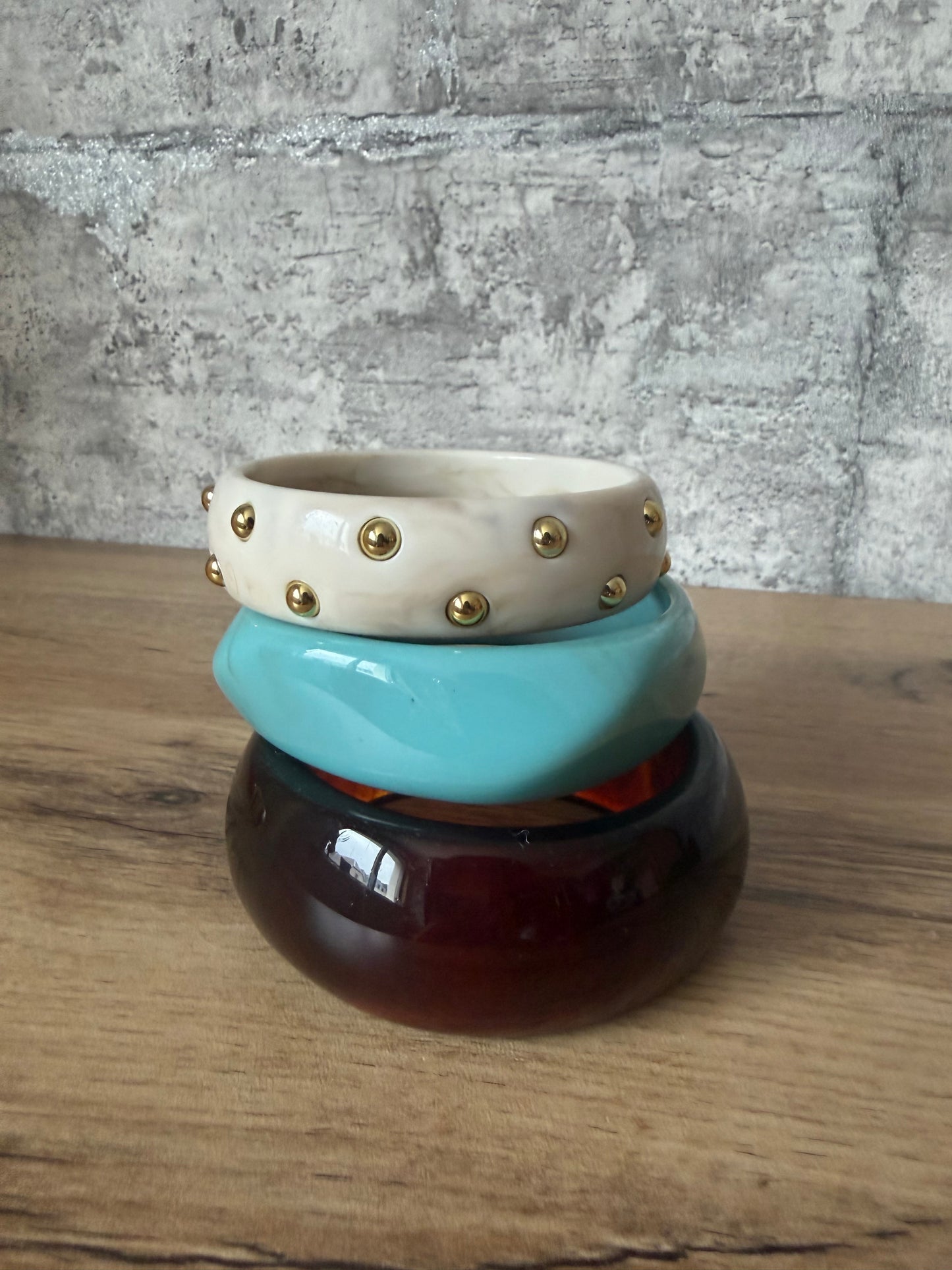 Jonc Triple Turquoise
