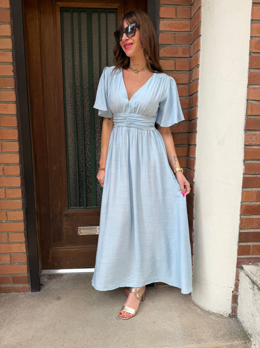 Robe Adèle Bleu Ciel