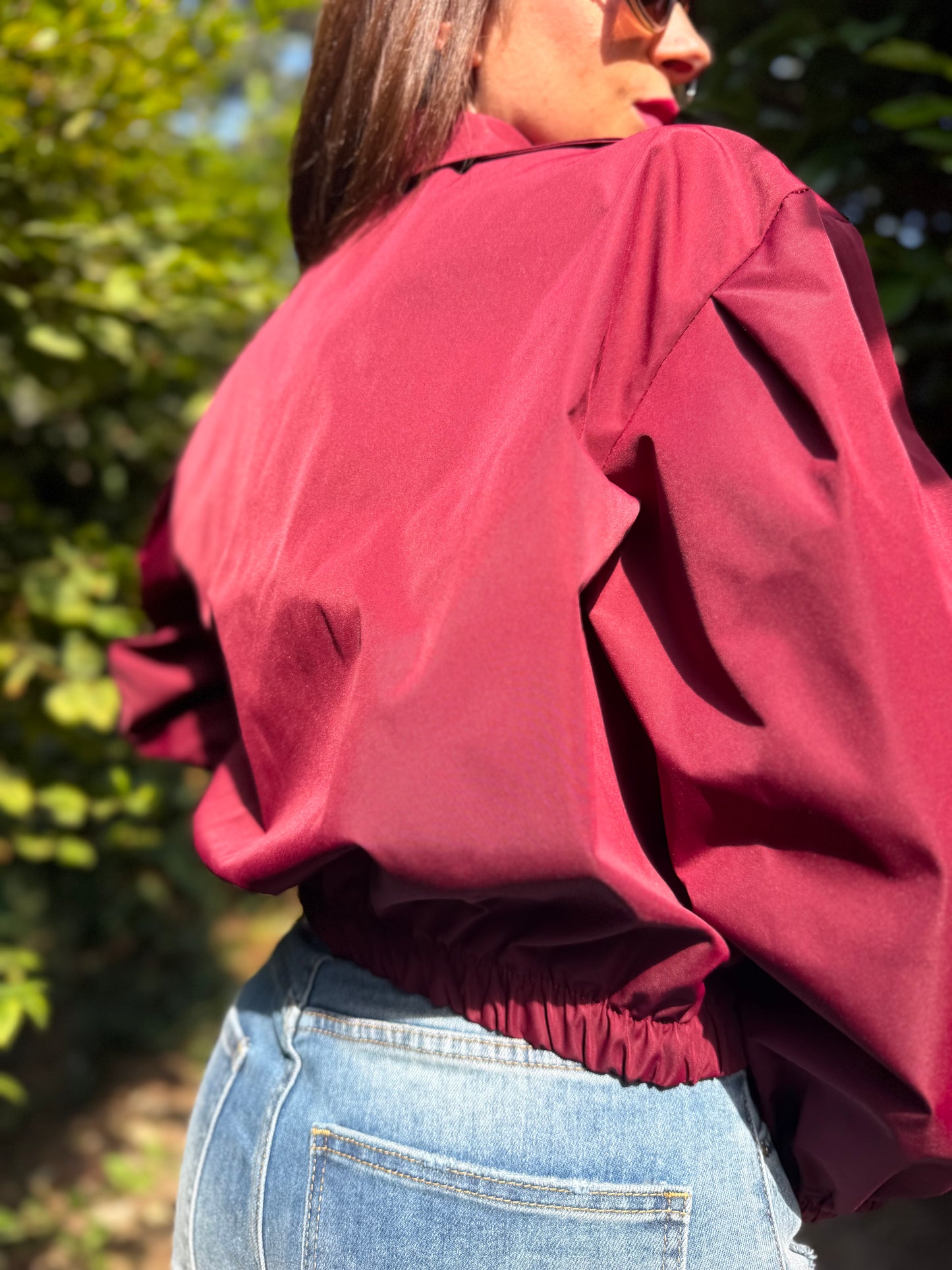 Veste Trench Court Bordeaux