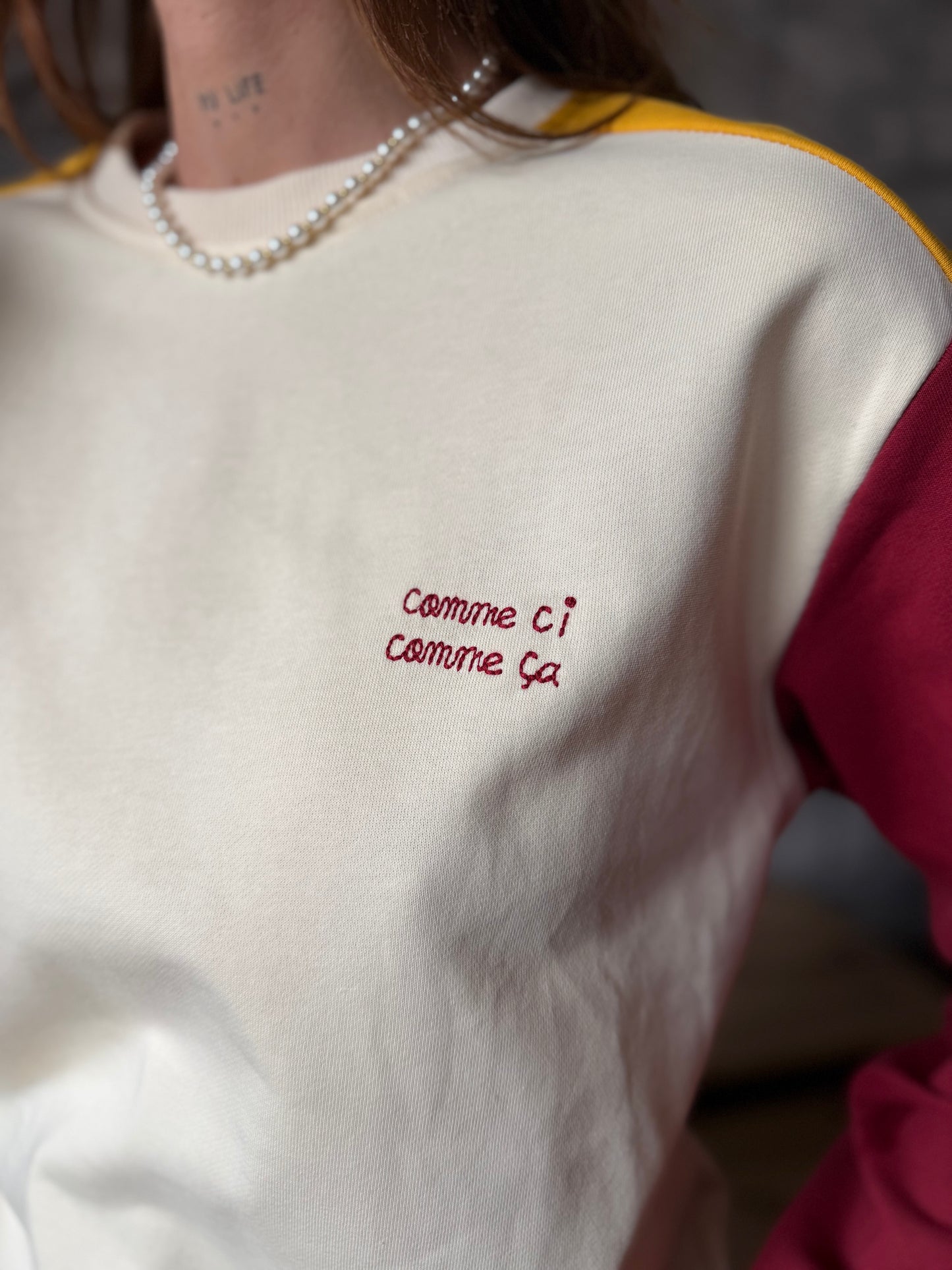 Sweat «Comme Ci-Comme ça»