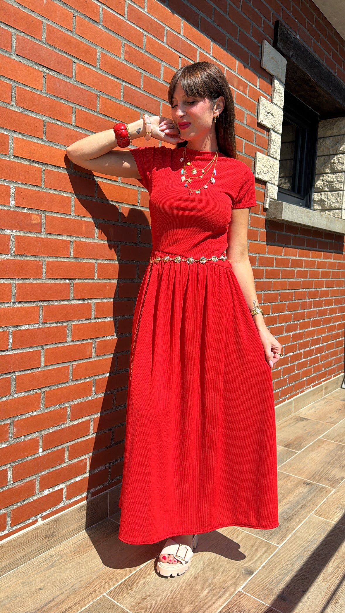 Robe Soraya Rouge