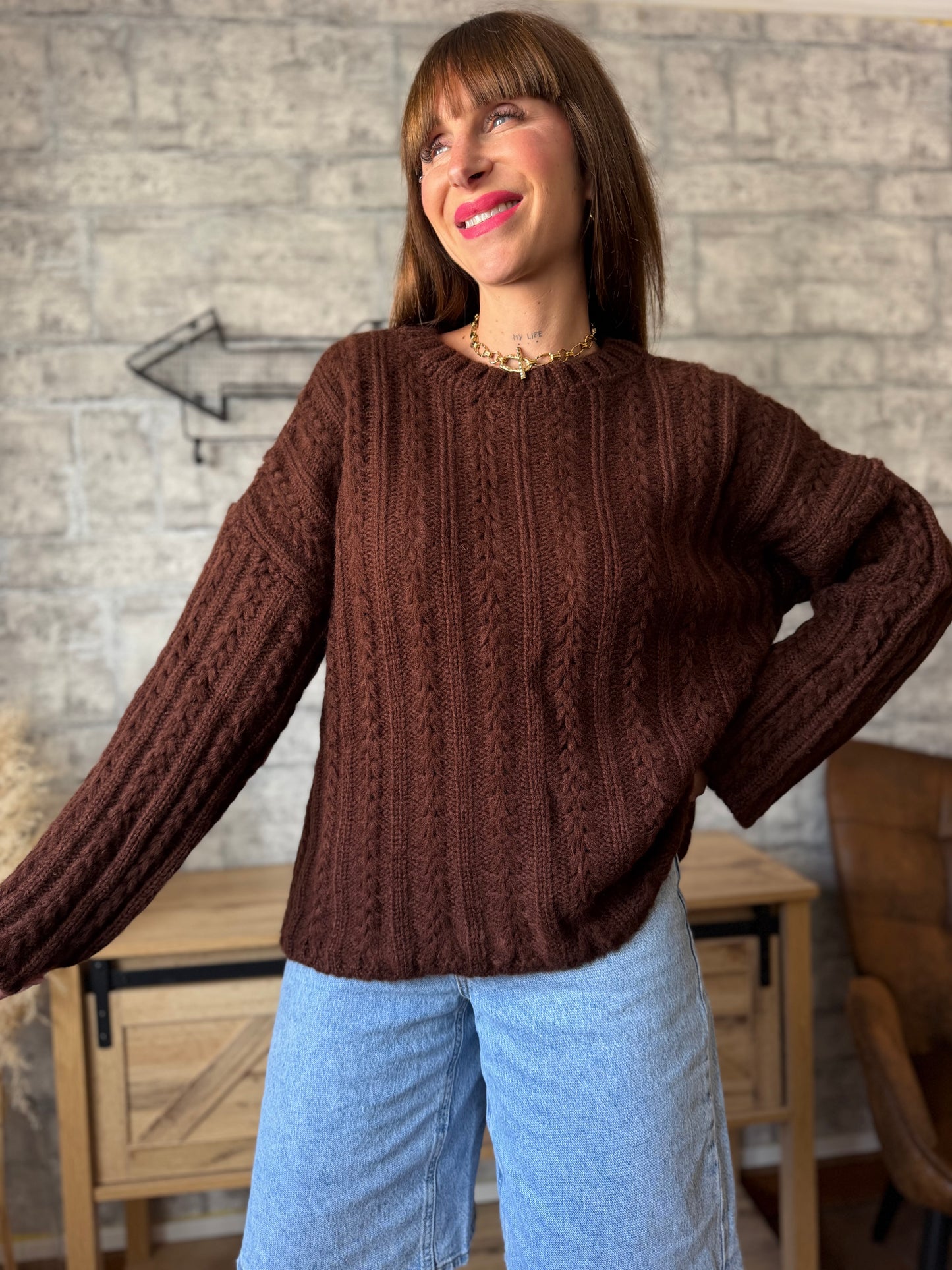 Pull Eden Chocolat